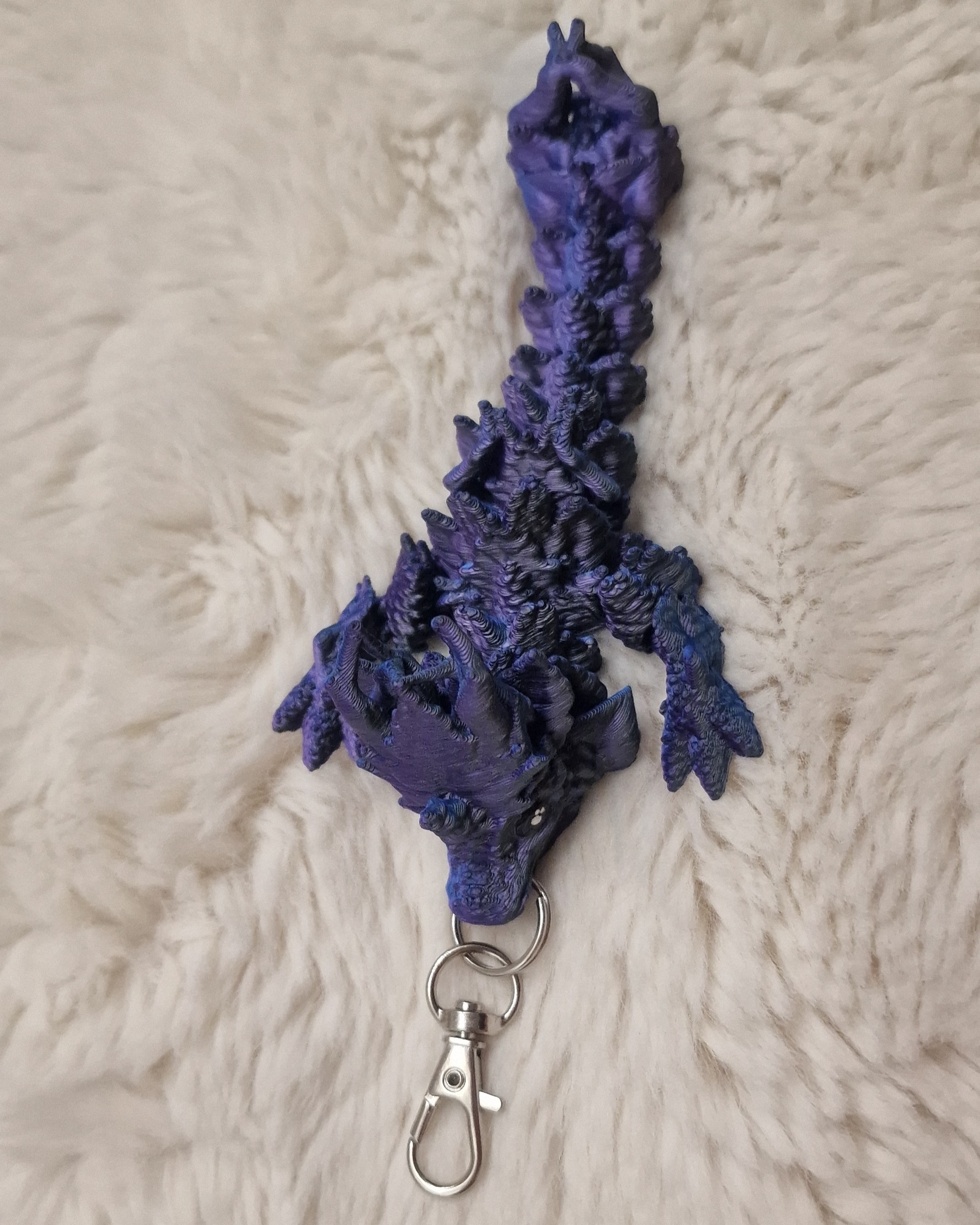 Porte-Clés Bébés Dragons d’Automne Feuillus