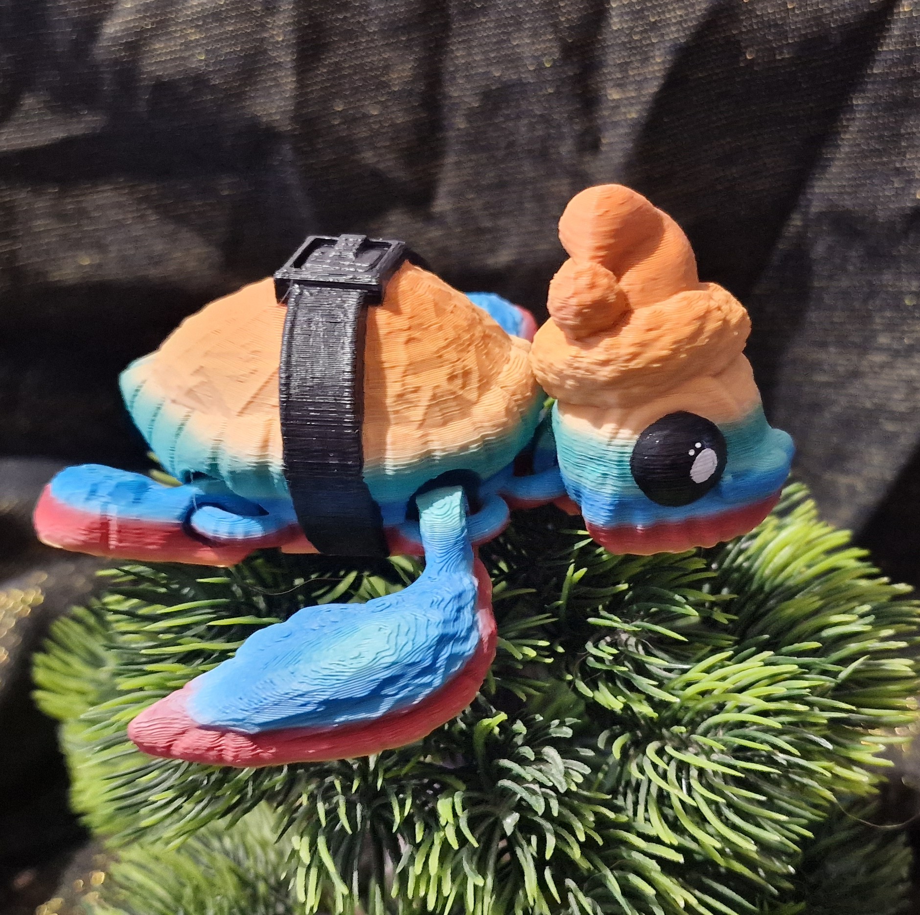Bébé Tortue de Noël
