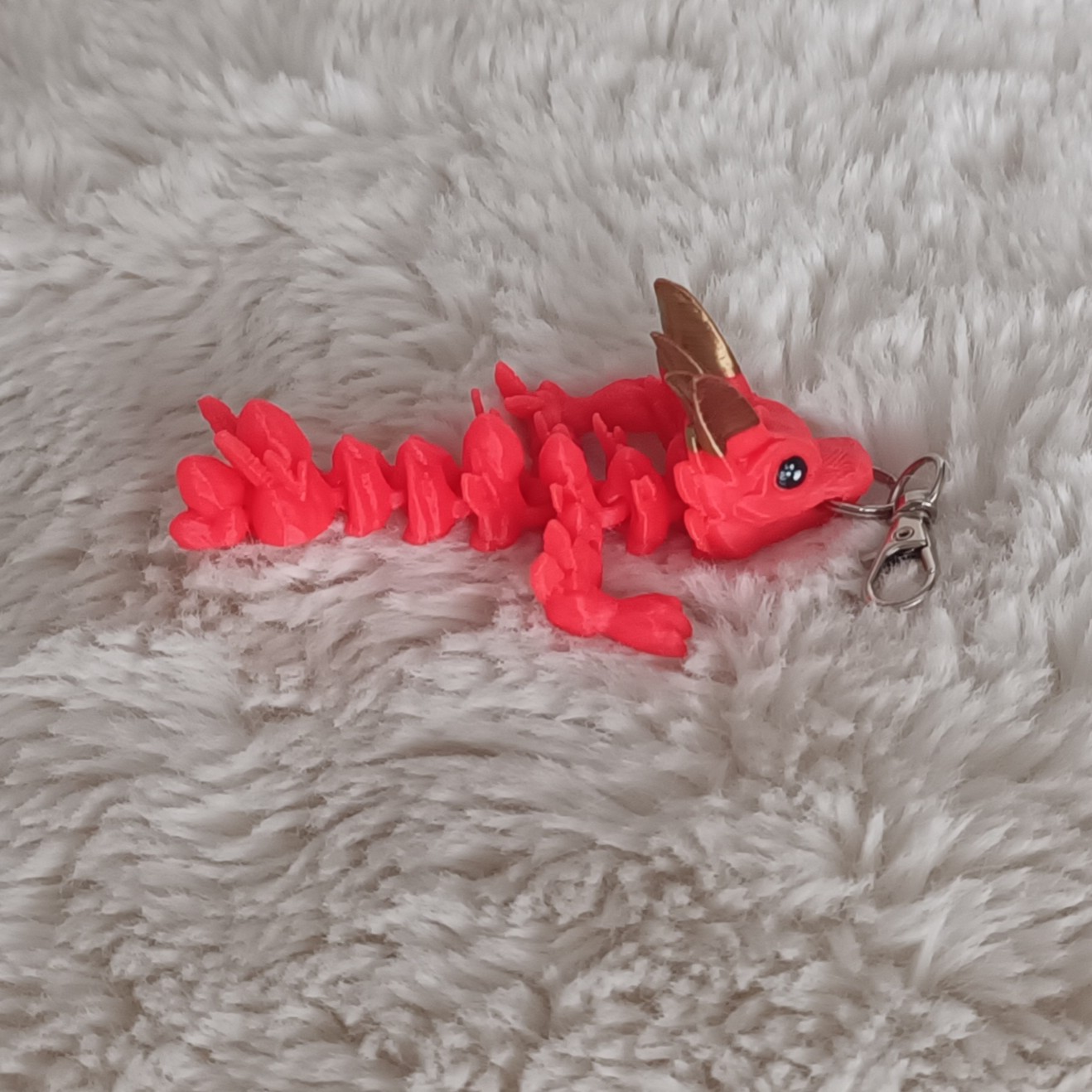 Porte-Clés Bébé Dragon de Pâques