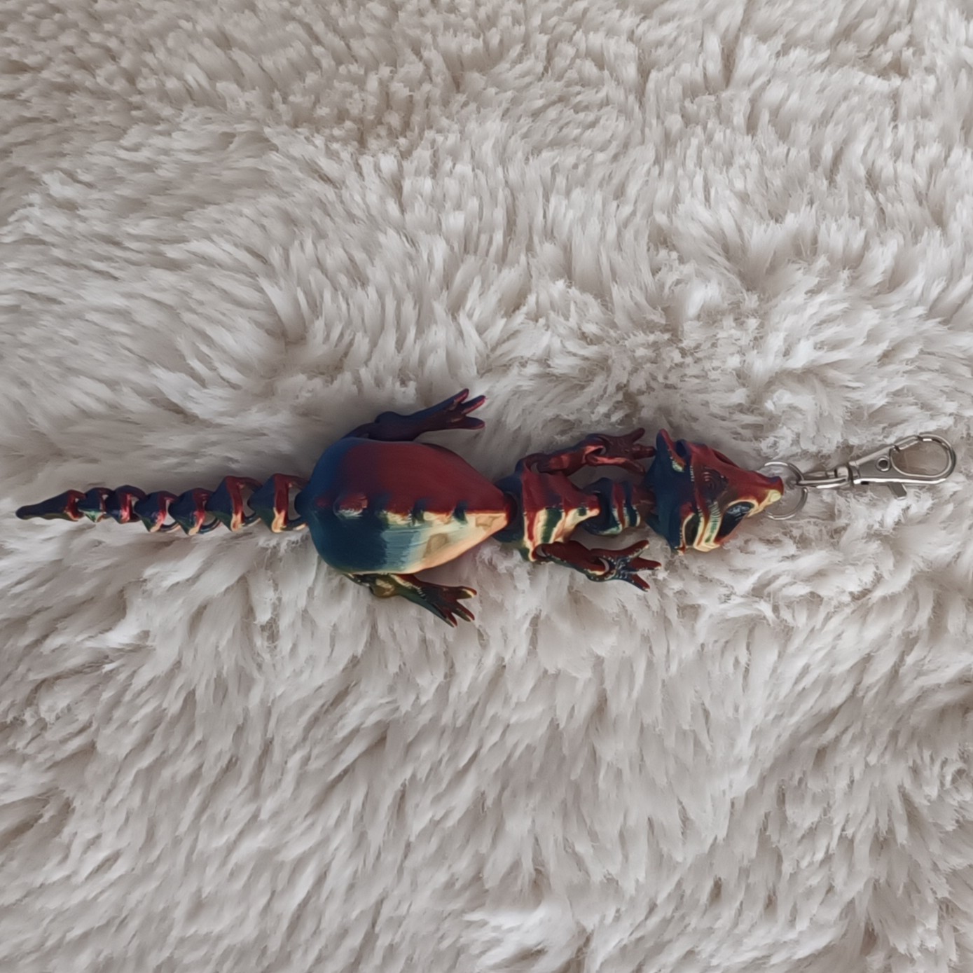 Porte-Clés Rat en Os