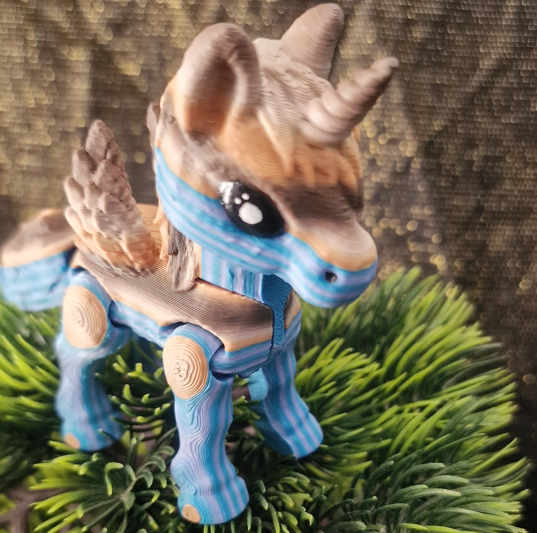 Bébé Licorne Ailé