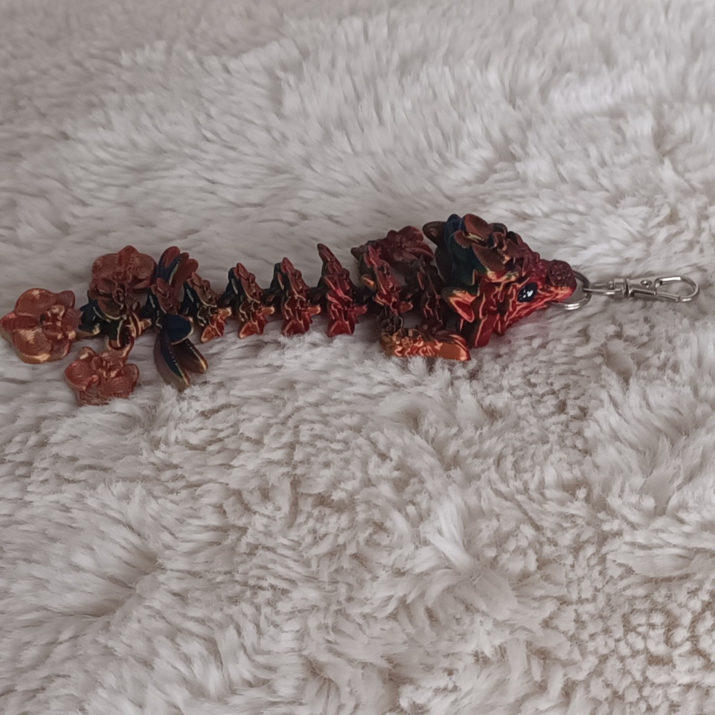 Porte-Clés Bébé Dragon d'Orchidées