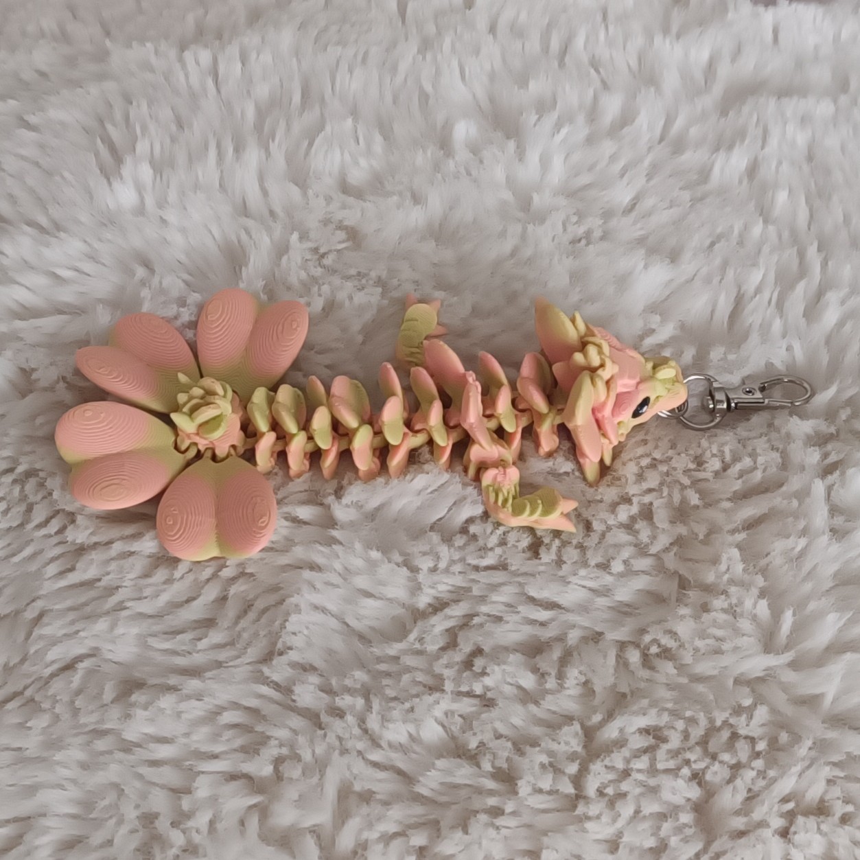 Porte-Clés Bébé Dragon de Trèfles