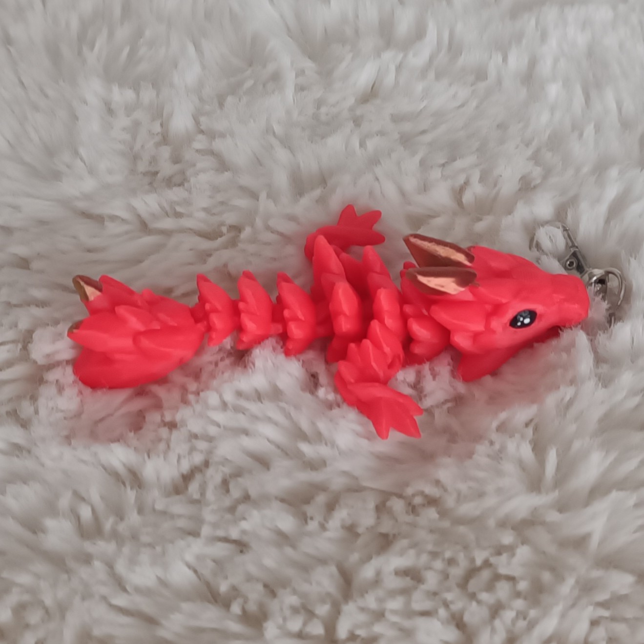 Porte-Clés Bébé Dragon de Gemmes