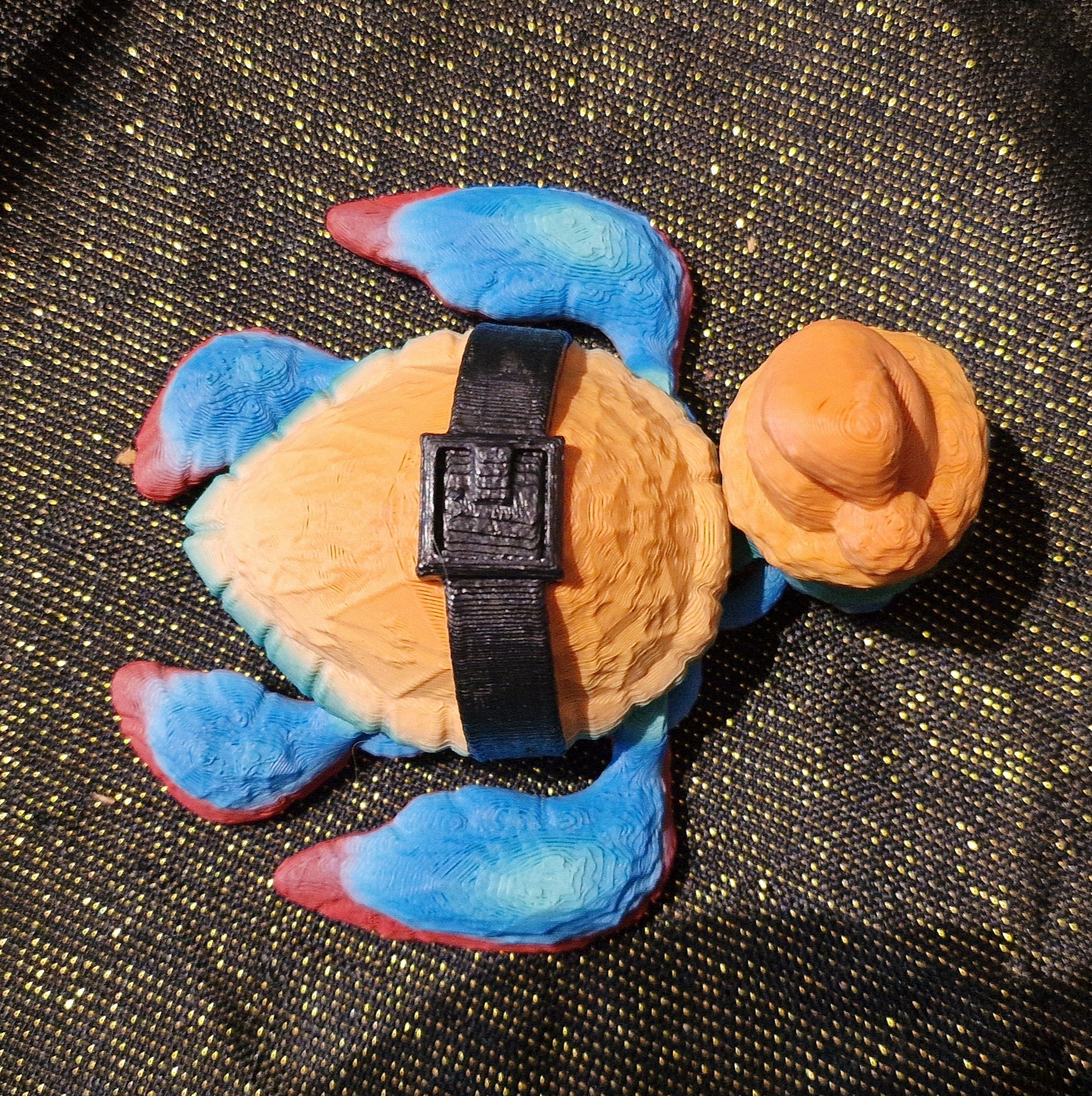 Bébé Tortue de Noël