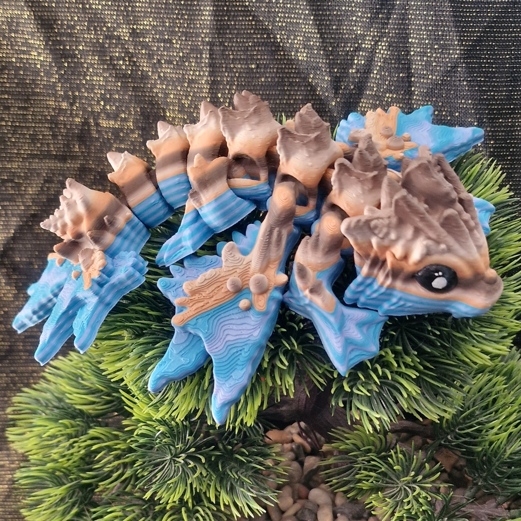 Bébé Dragon de l'Océan aux Petites Ailes