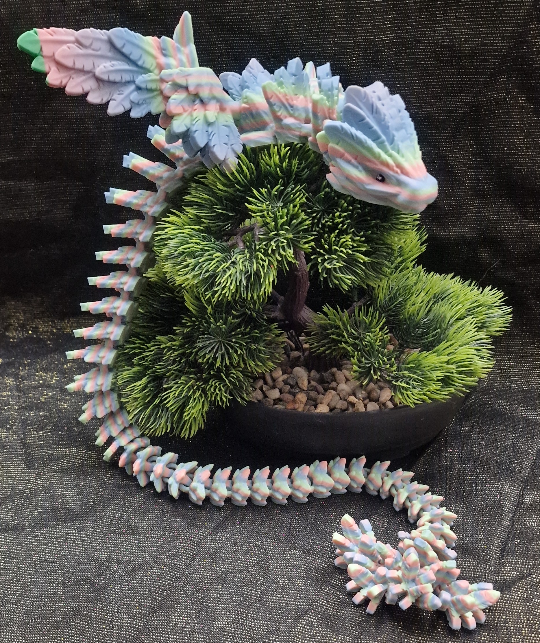 Dragon Serpent Volant Ailé