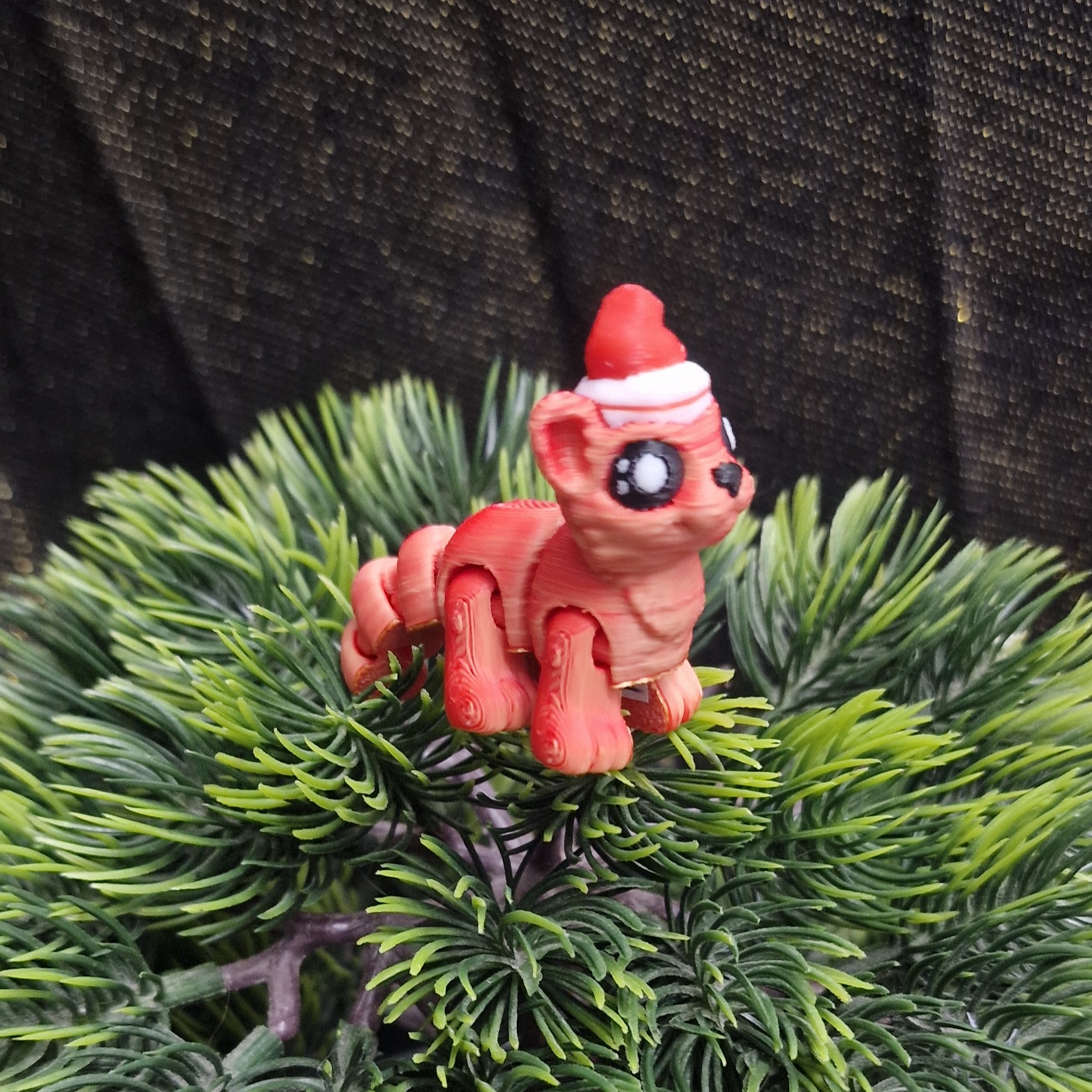 Nouveau-Né Leopard des Neiges de Noël