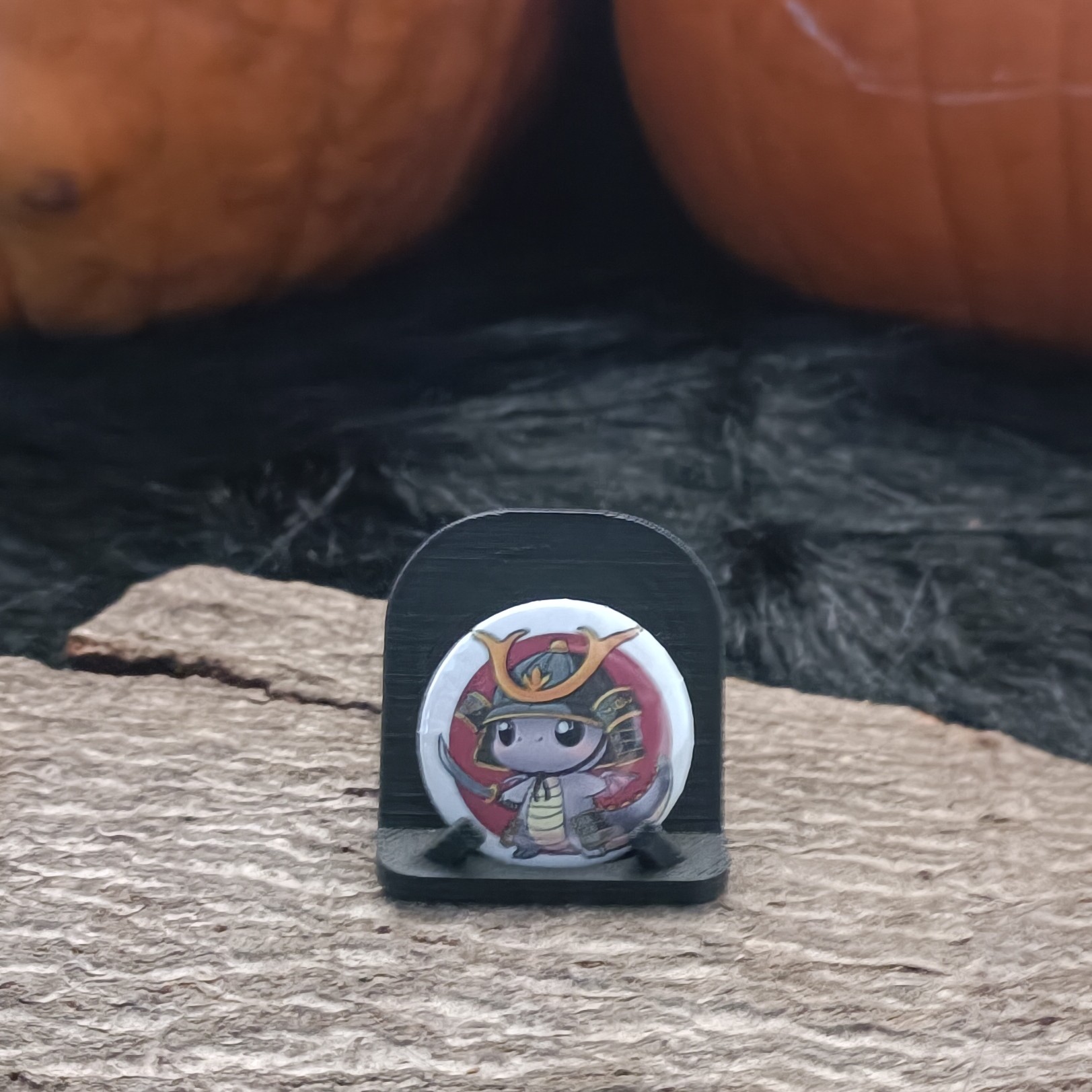 Badge Dragon Samurai