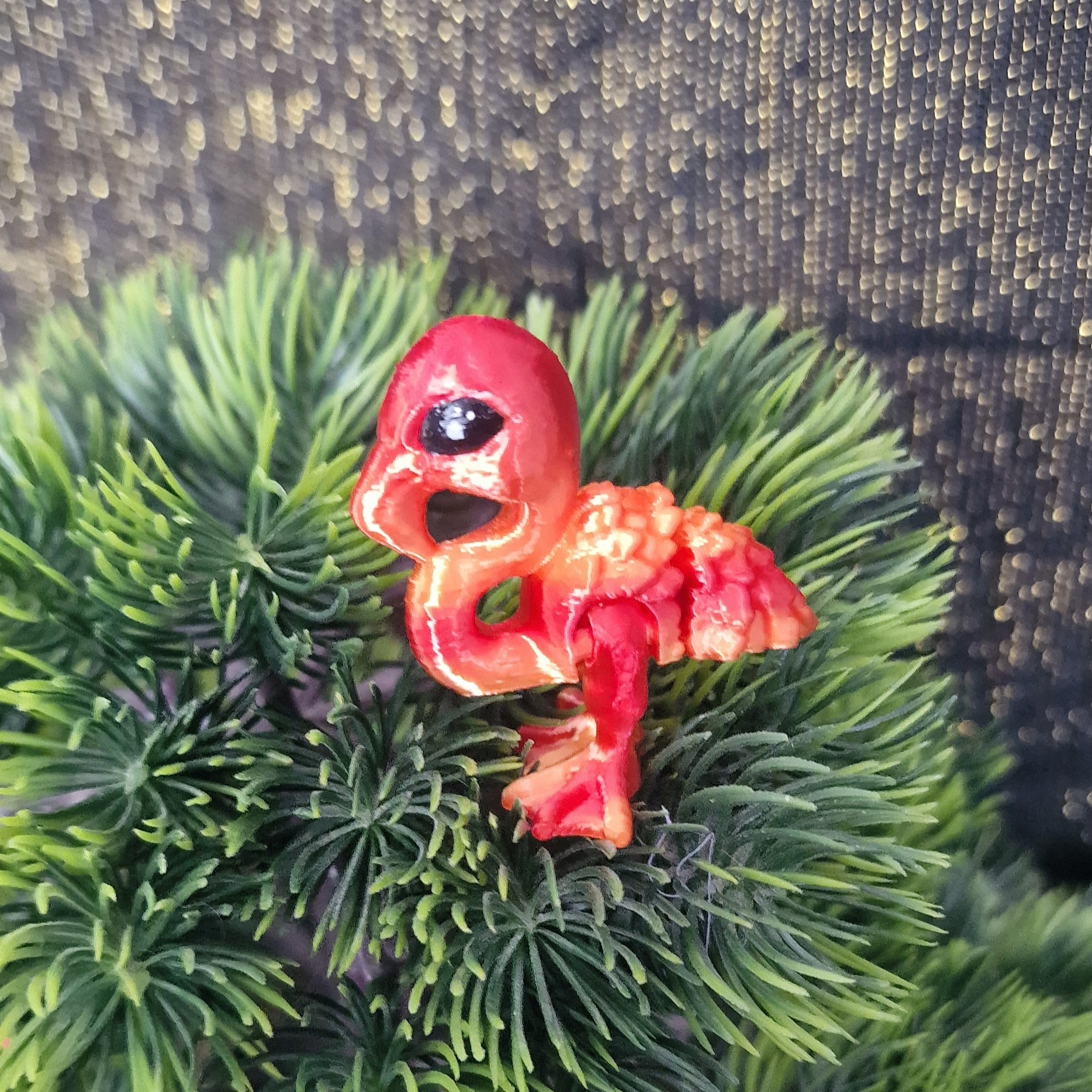 Nouveau-Né Flamand Rose