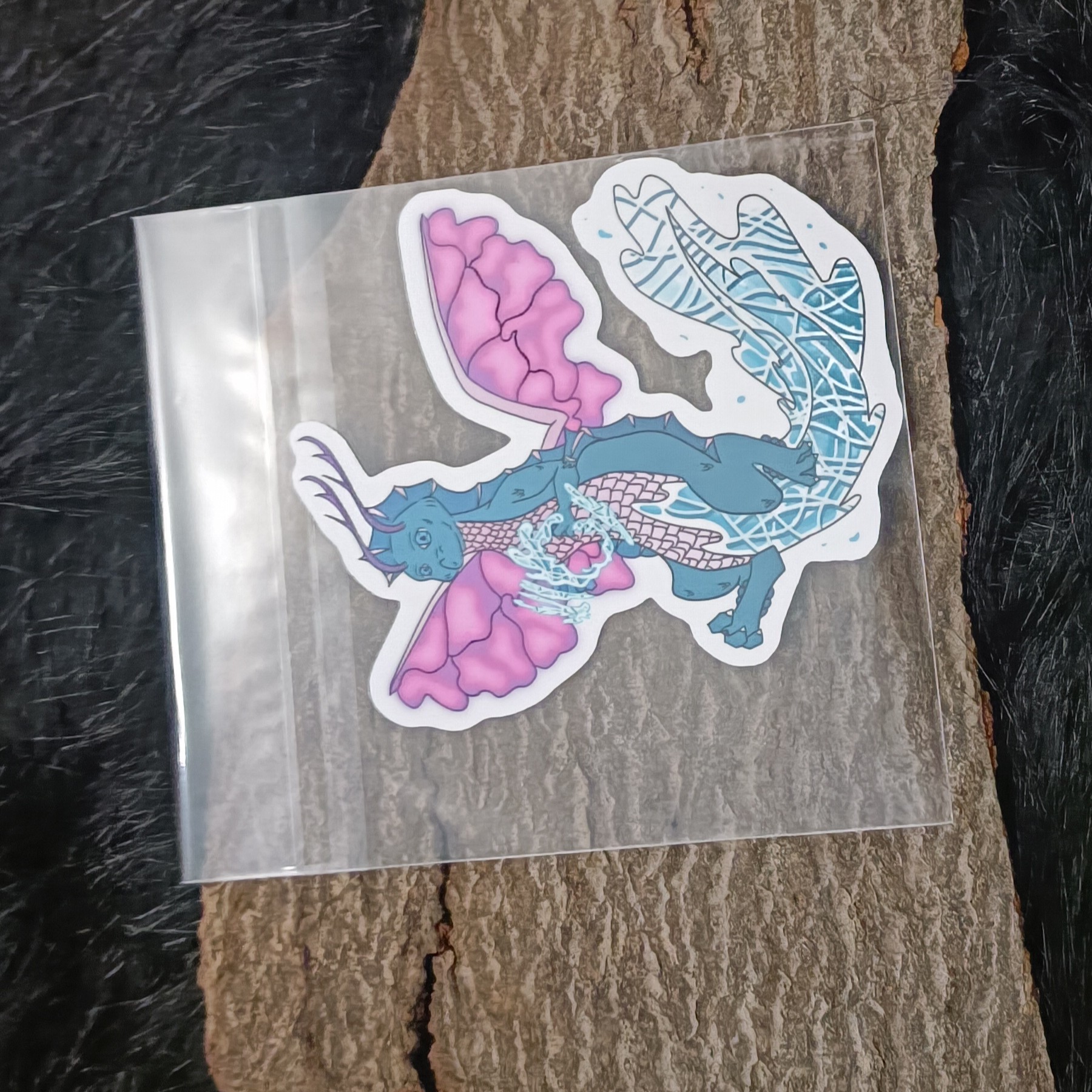 Sticker Dragon d'Eau