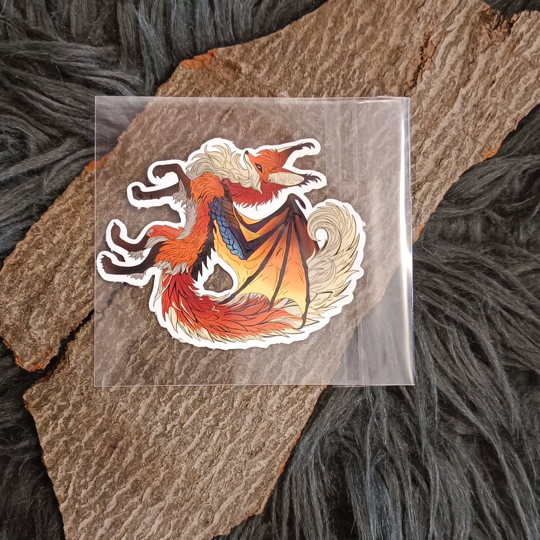 Sticker Dragon Renard