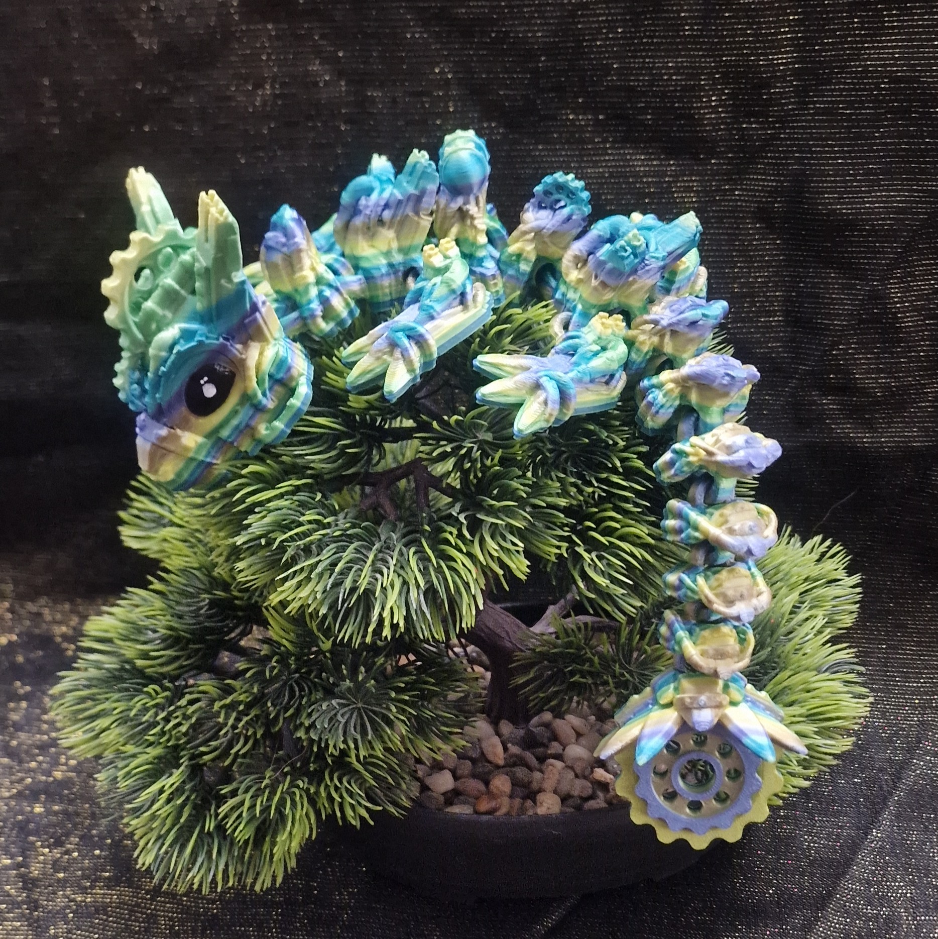 Bébé Dragon Steampunk