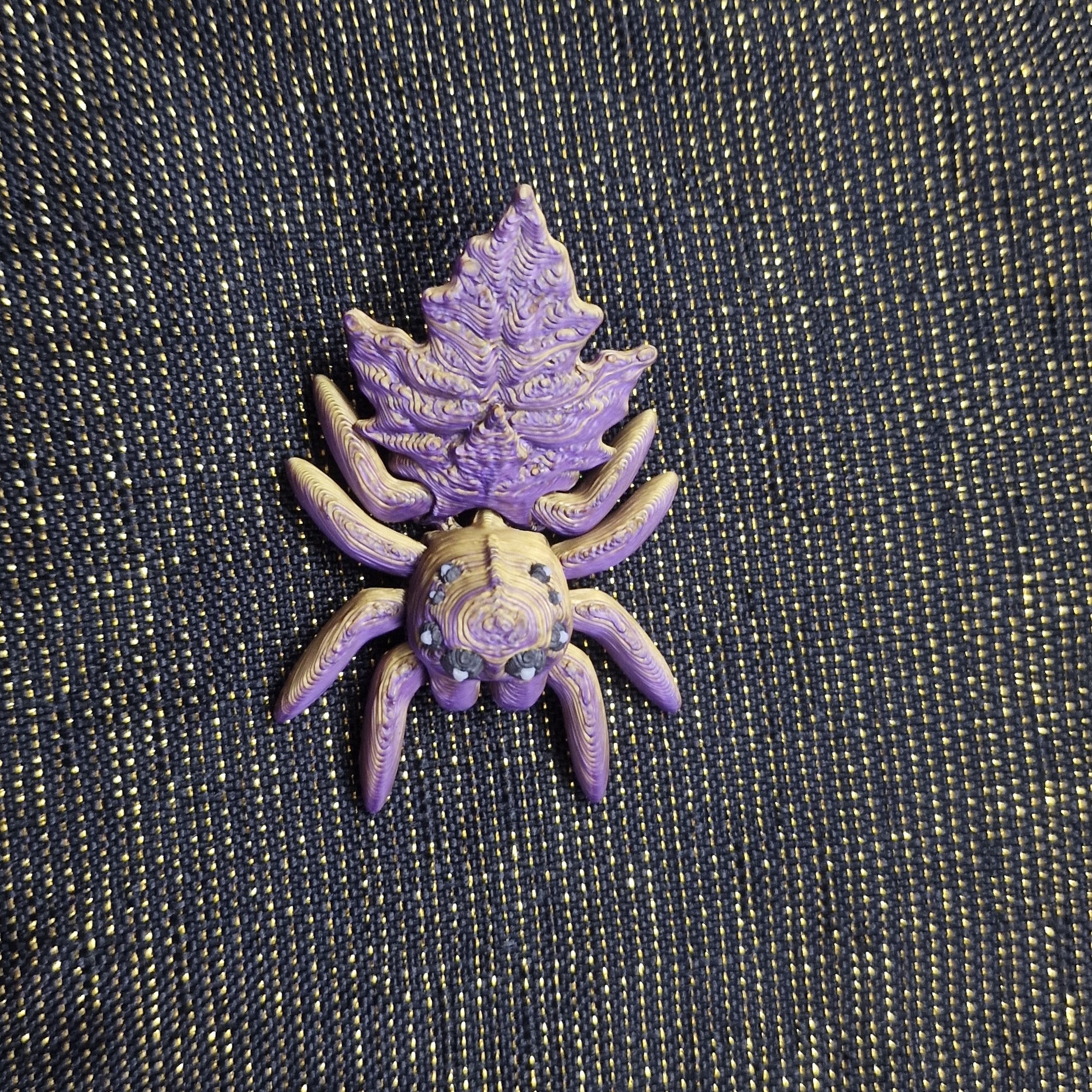 Petite Araignée Pomme de Pin