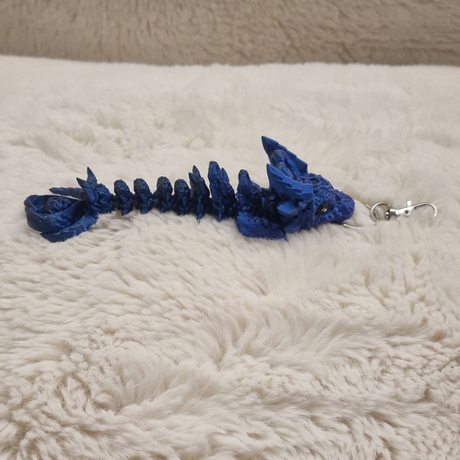 Porte-Clés Bébés Dragons au Cœur Sombre