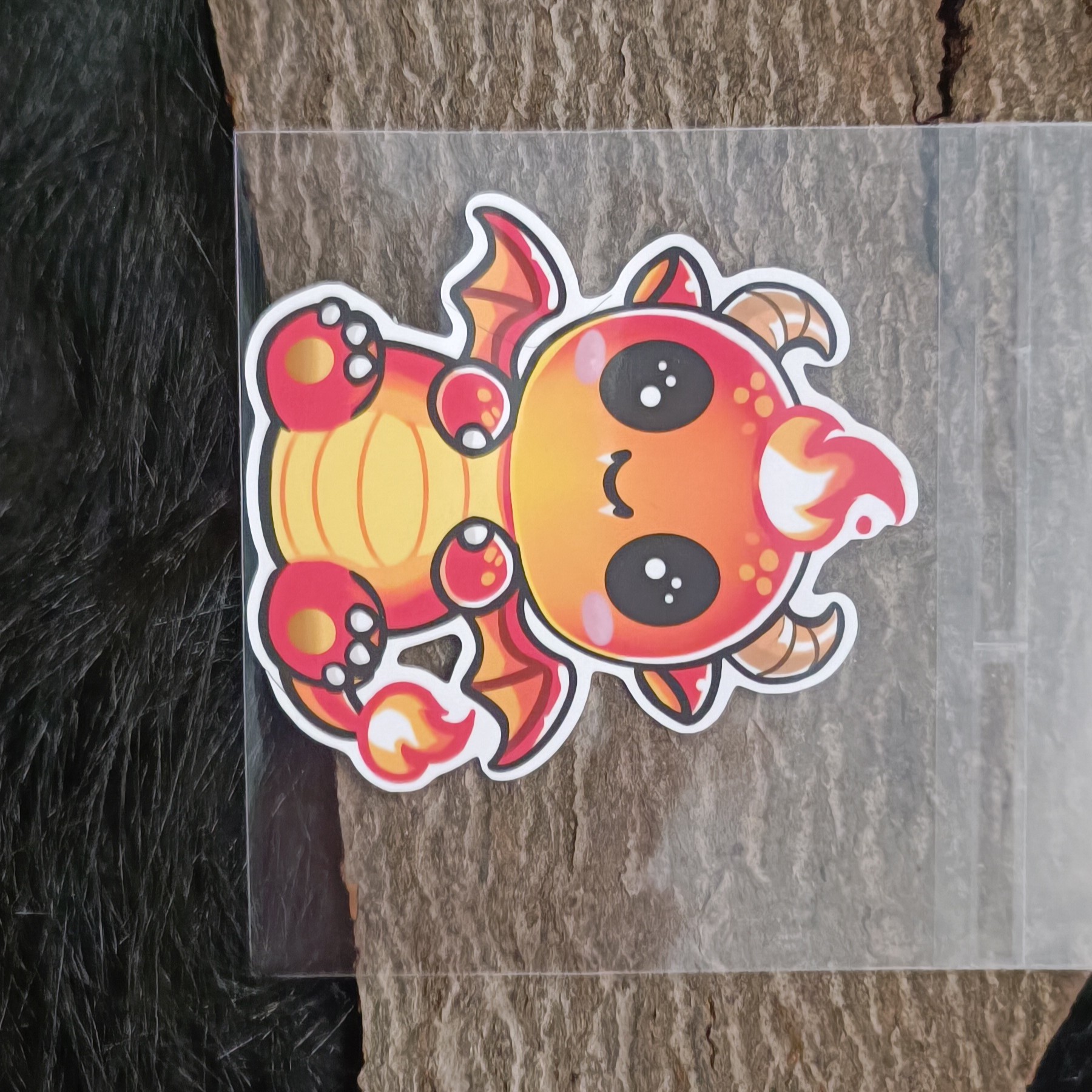 Sticker Dragon de Feu