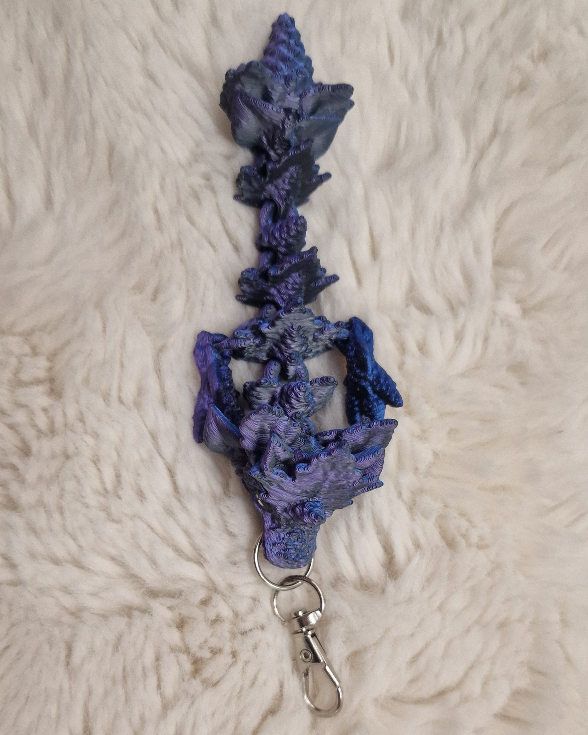 Porte-Clés Bébés Dragons d’Automne Feuillus