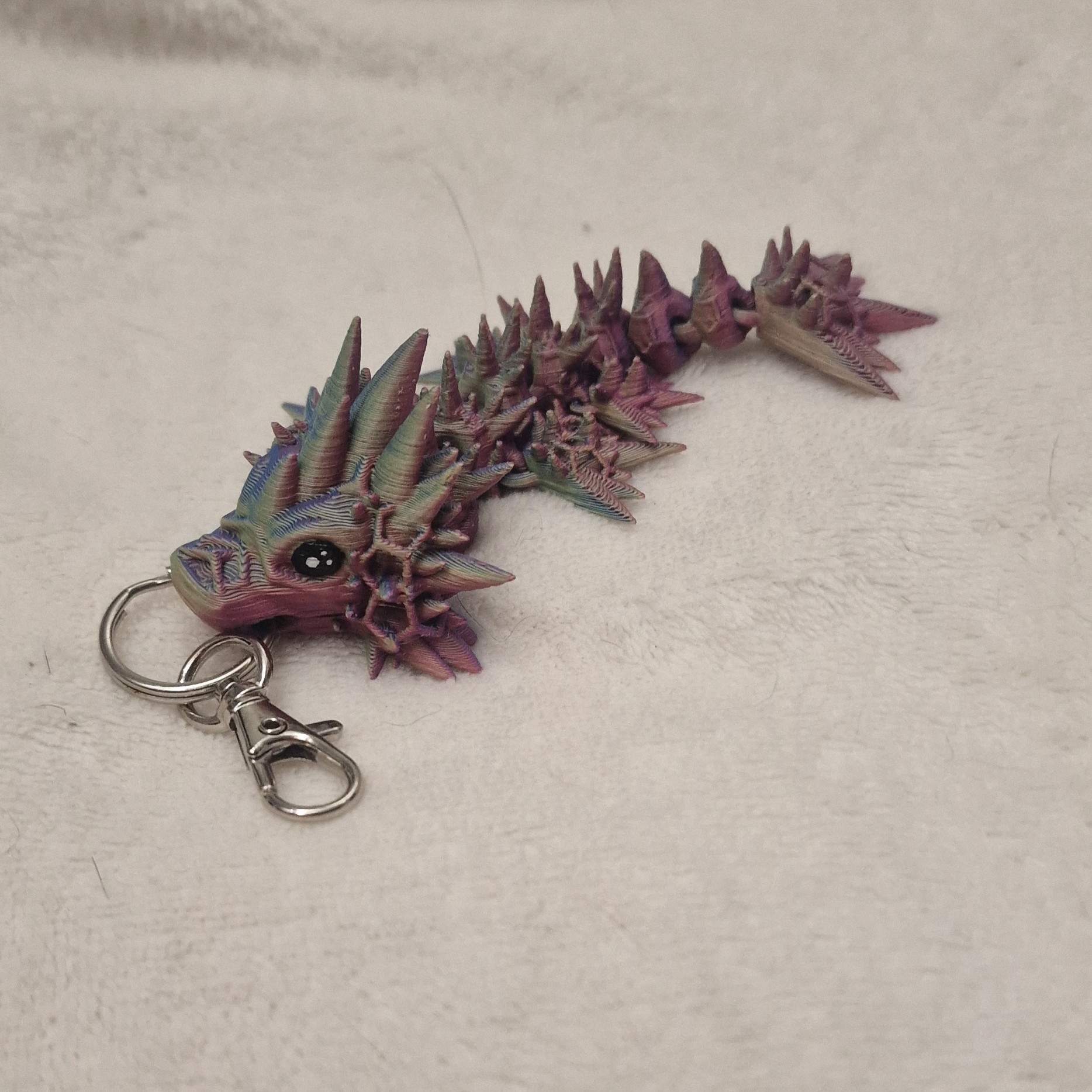 Porte-Clés Bébé Dragon des Abysses