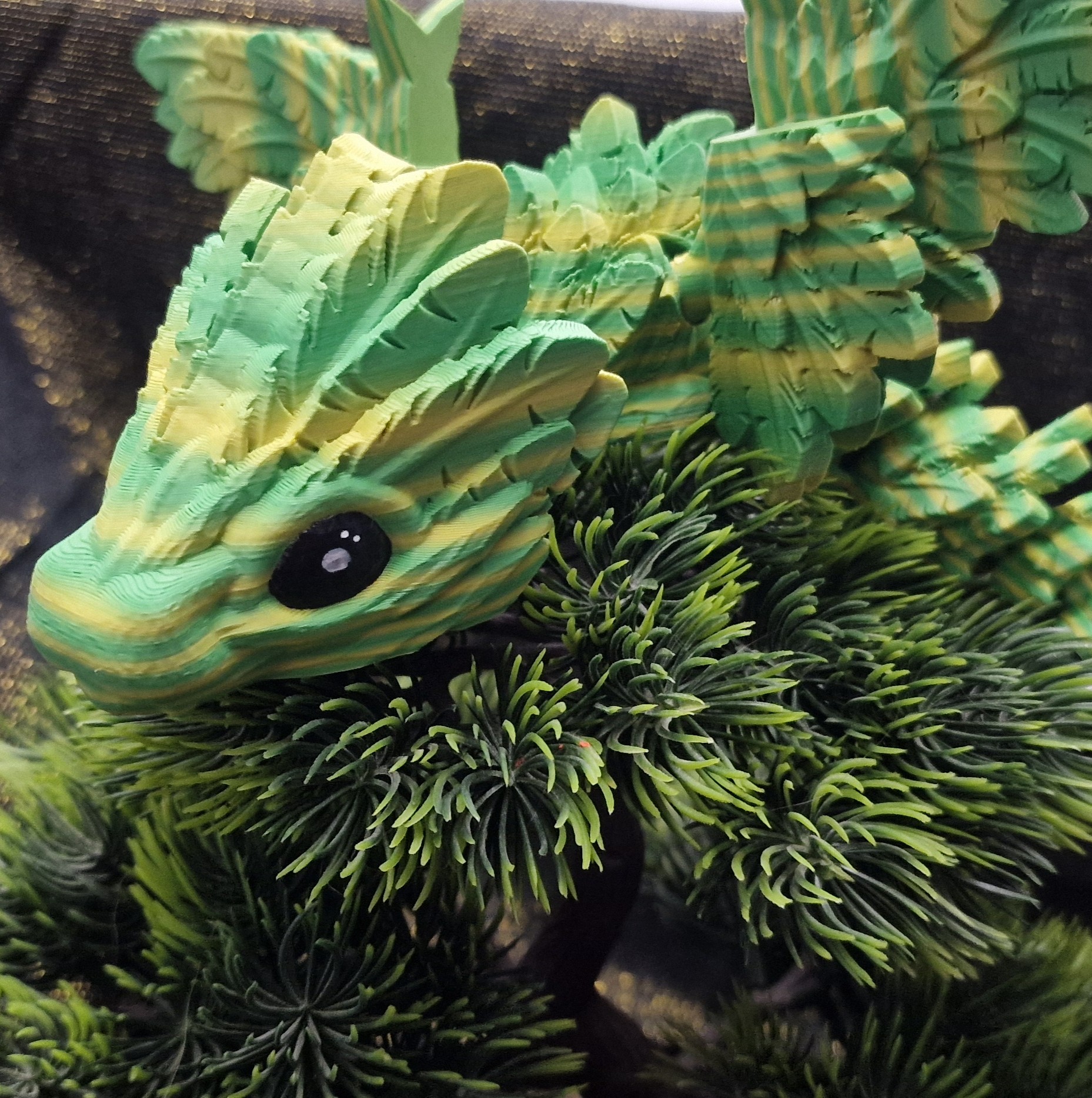 Bébé Dragon-Serpent Volant Ailés