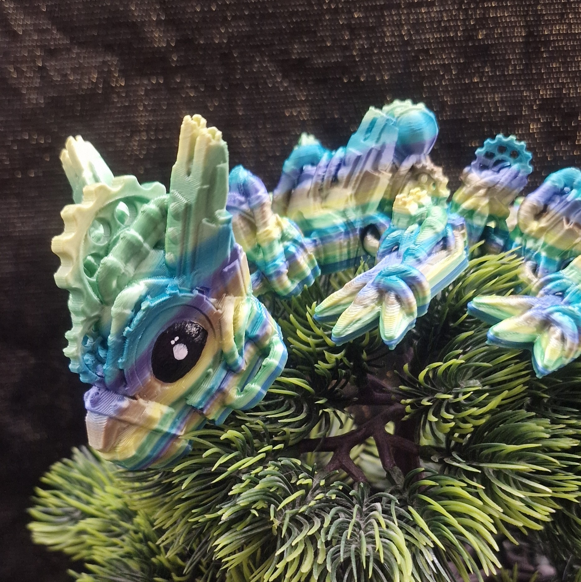 Bébé Dragon Steampunk