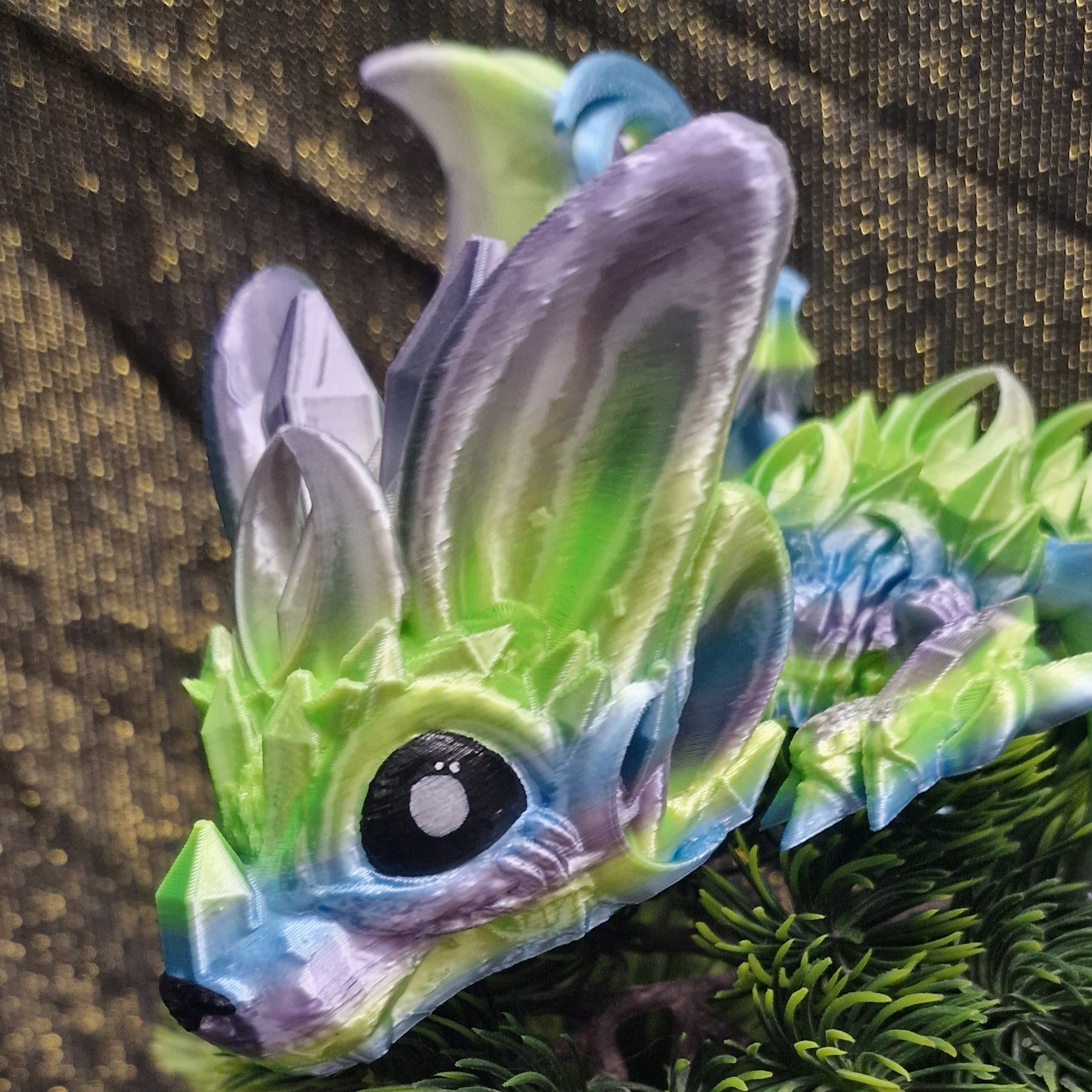 Bébé Dragon-Chauve-Souris Ailé