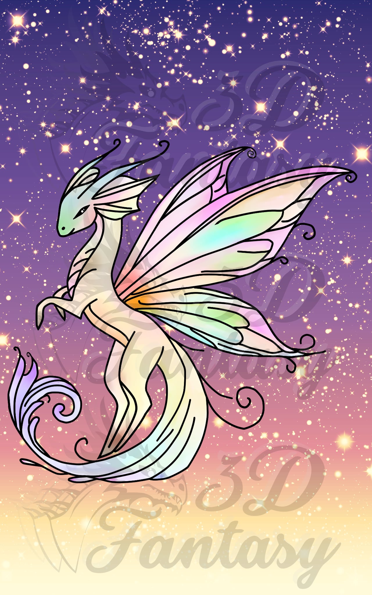 Print Dragon Papillon