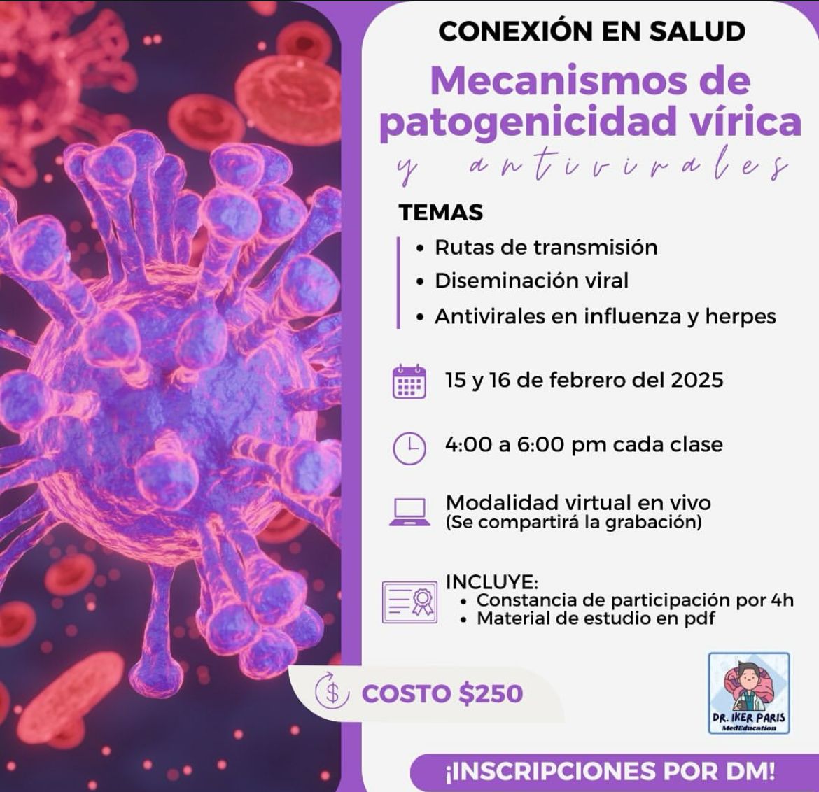 Virus y antivirales