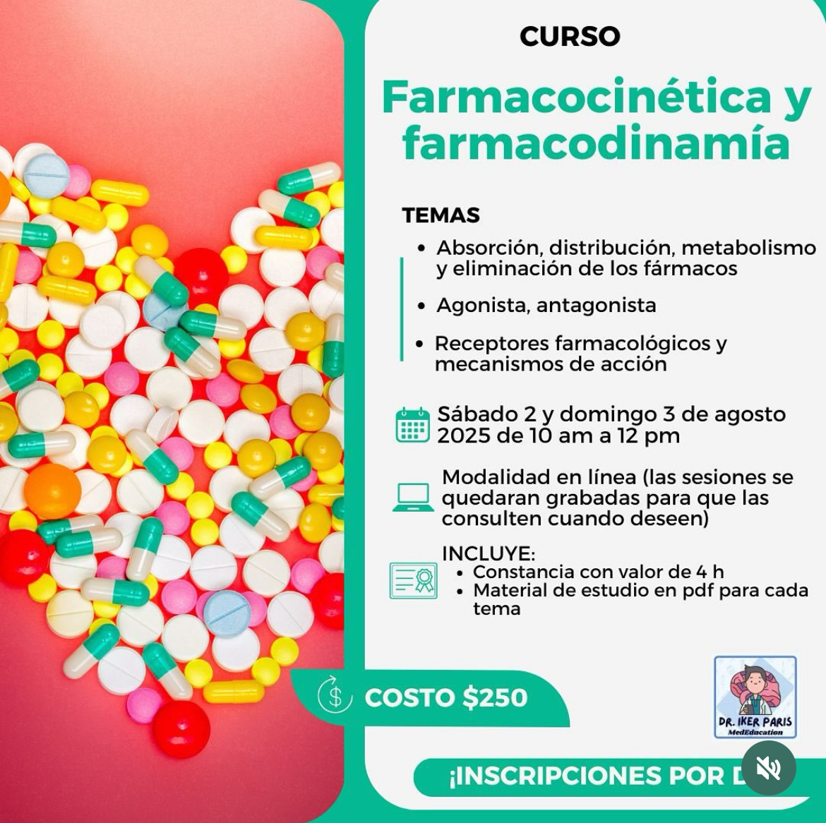 Farmacocinética y farmacodinamia