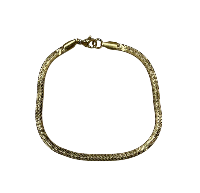 Bracelet chaine serpentine