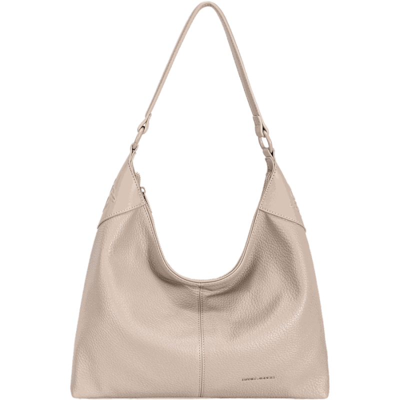Sac à main en similicuir beige DAVID JONES