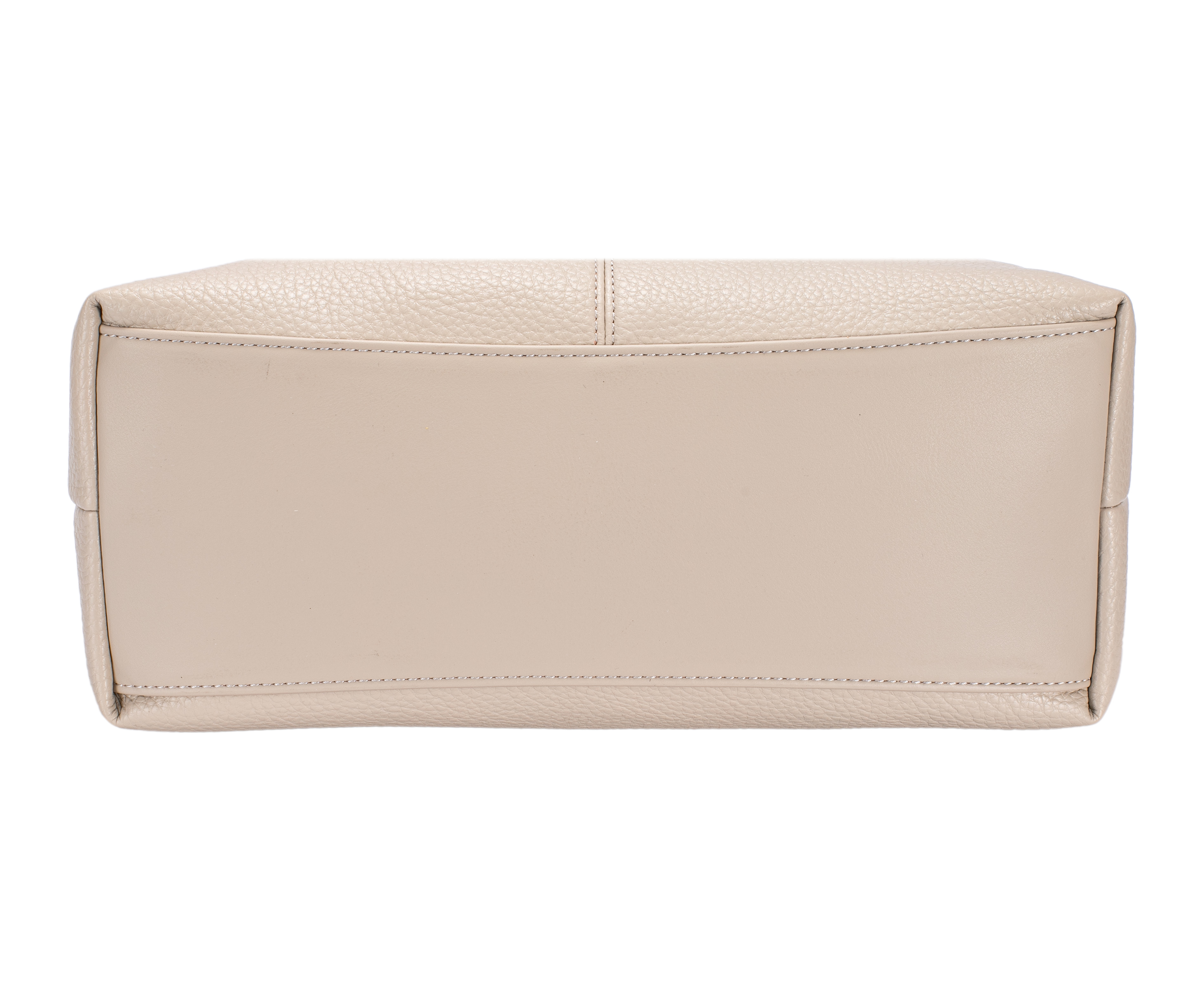 Sac à main en simili cuir beige DAVID JONES