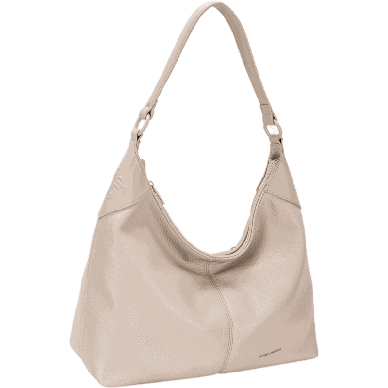 Sac à main en similicuir beige DAVID JONES