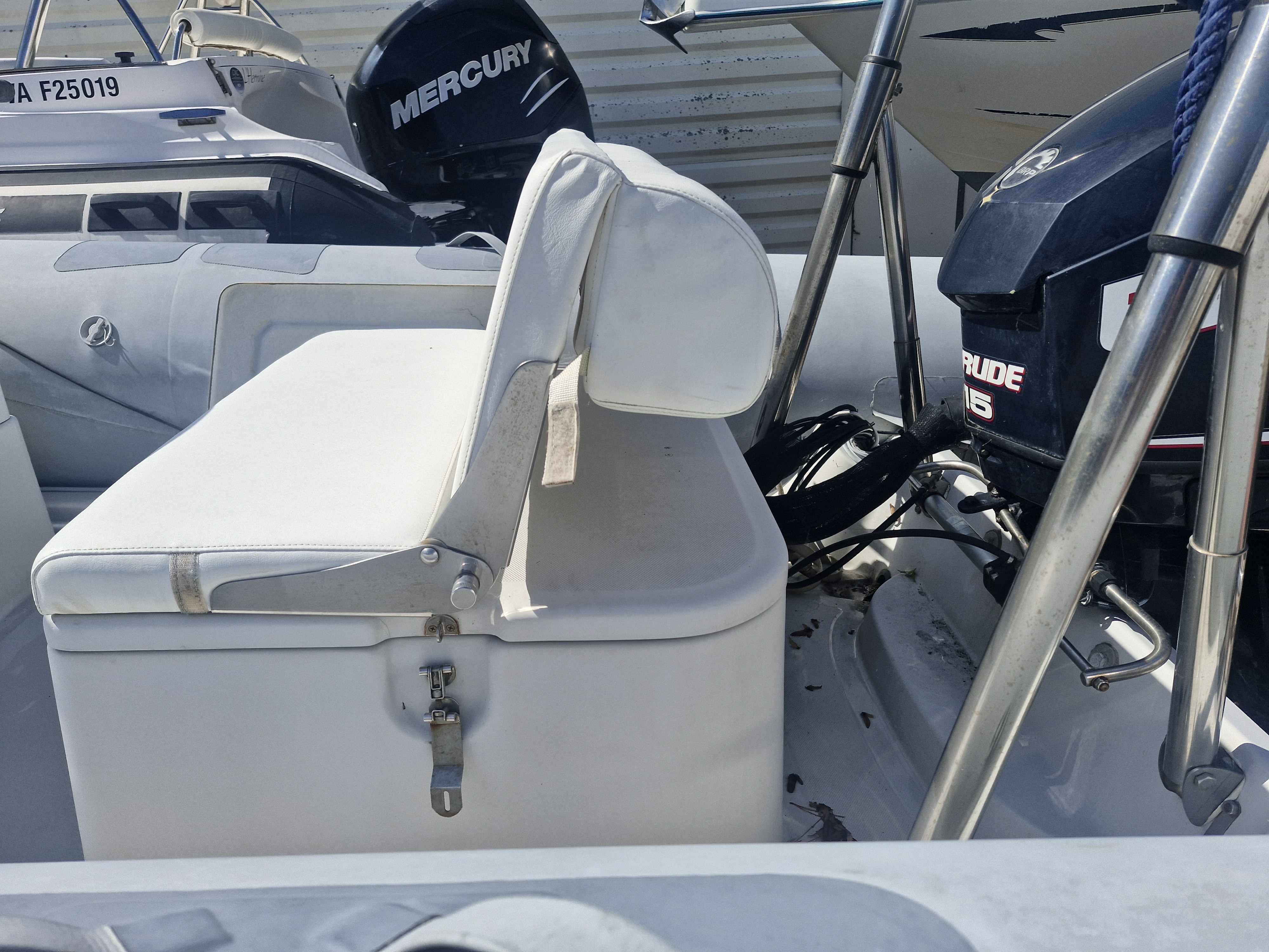 semi rigide Mar Sea SP 100 2005 115cv Evinrude Etec de 2010 429 heures