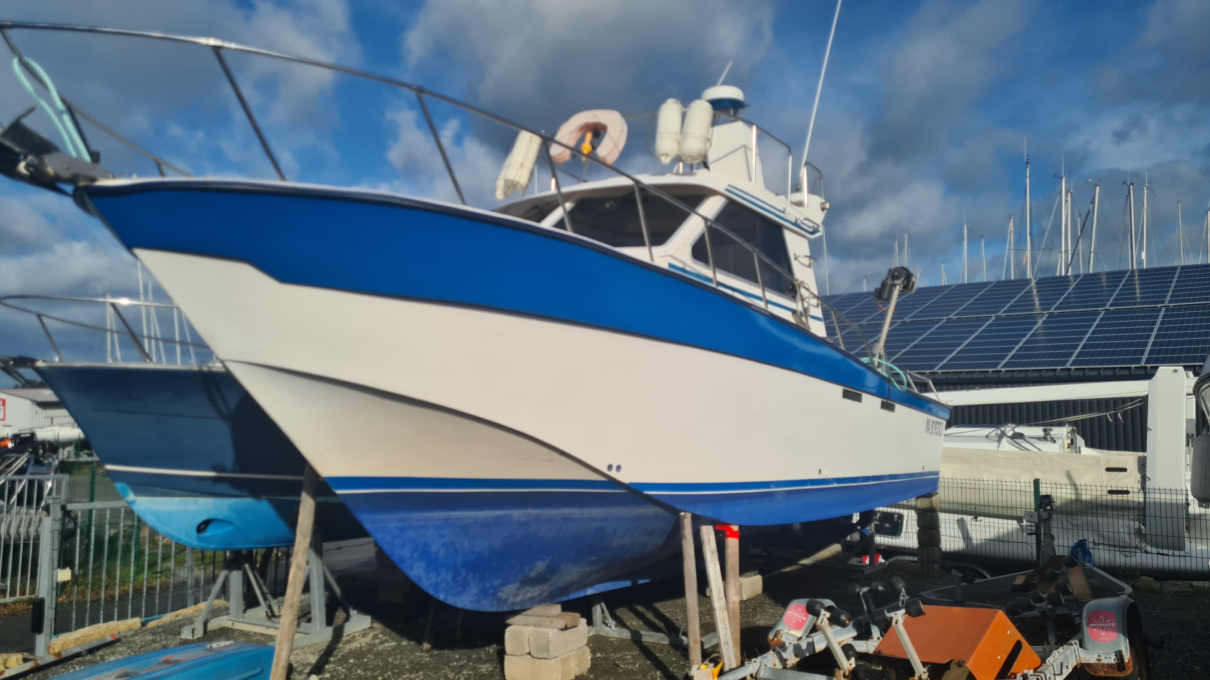 Vedette de pêche Offshore Teaser 31 1991 2x220cv Mercruiser diesel