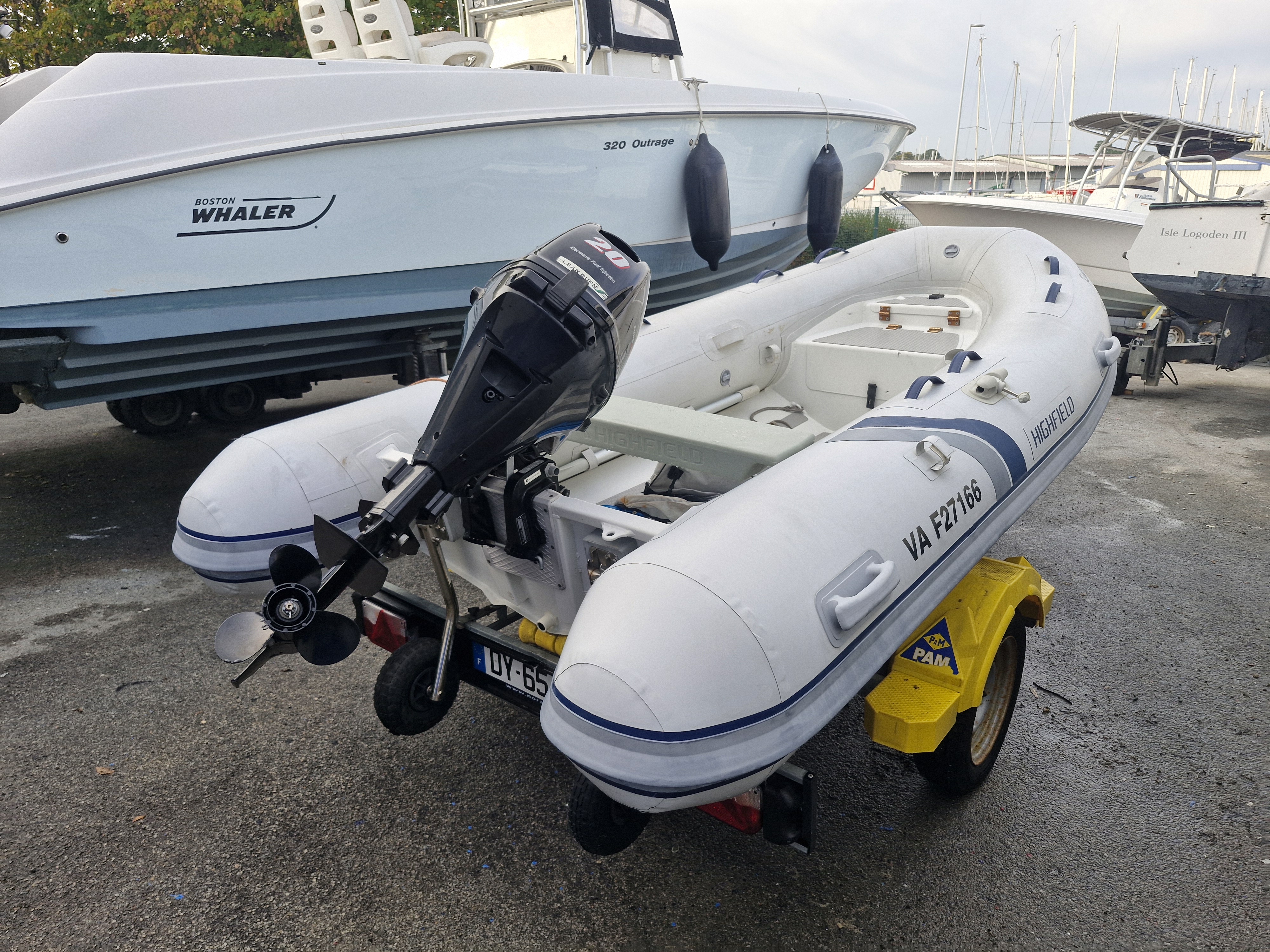 semi rigide Highfield CL 340 complet