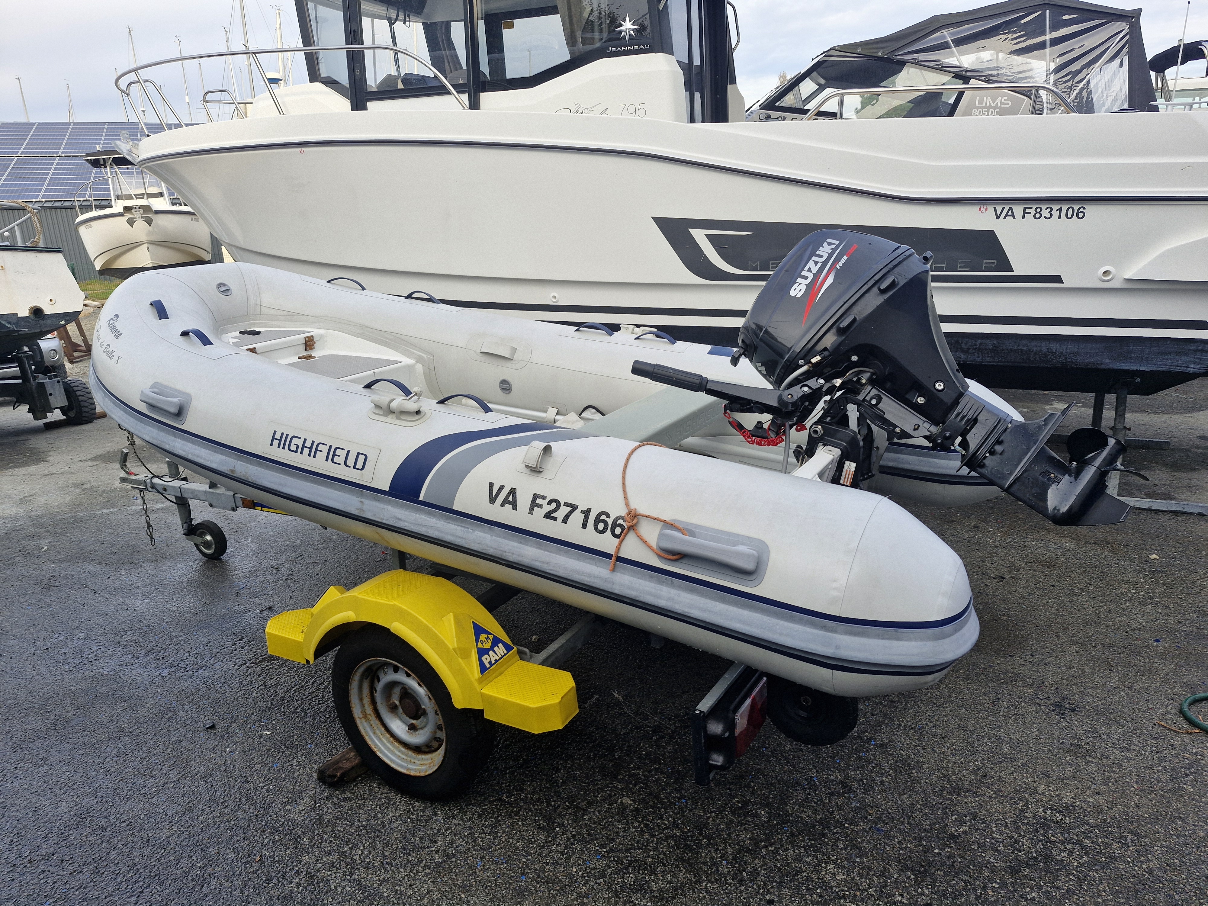 semi rigide Highfield CL 340 complet