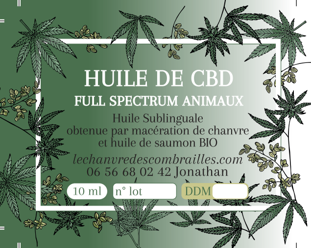 HUILE "FULL SPECTRUM ANIMAUX"