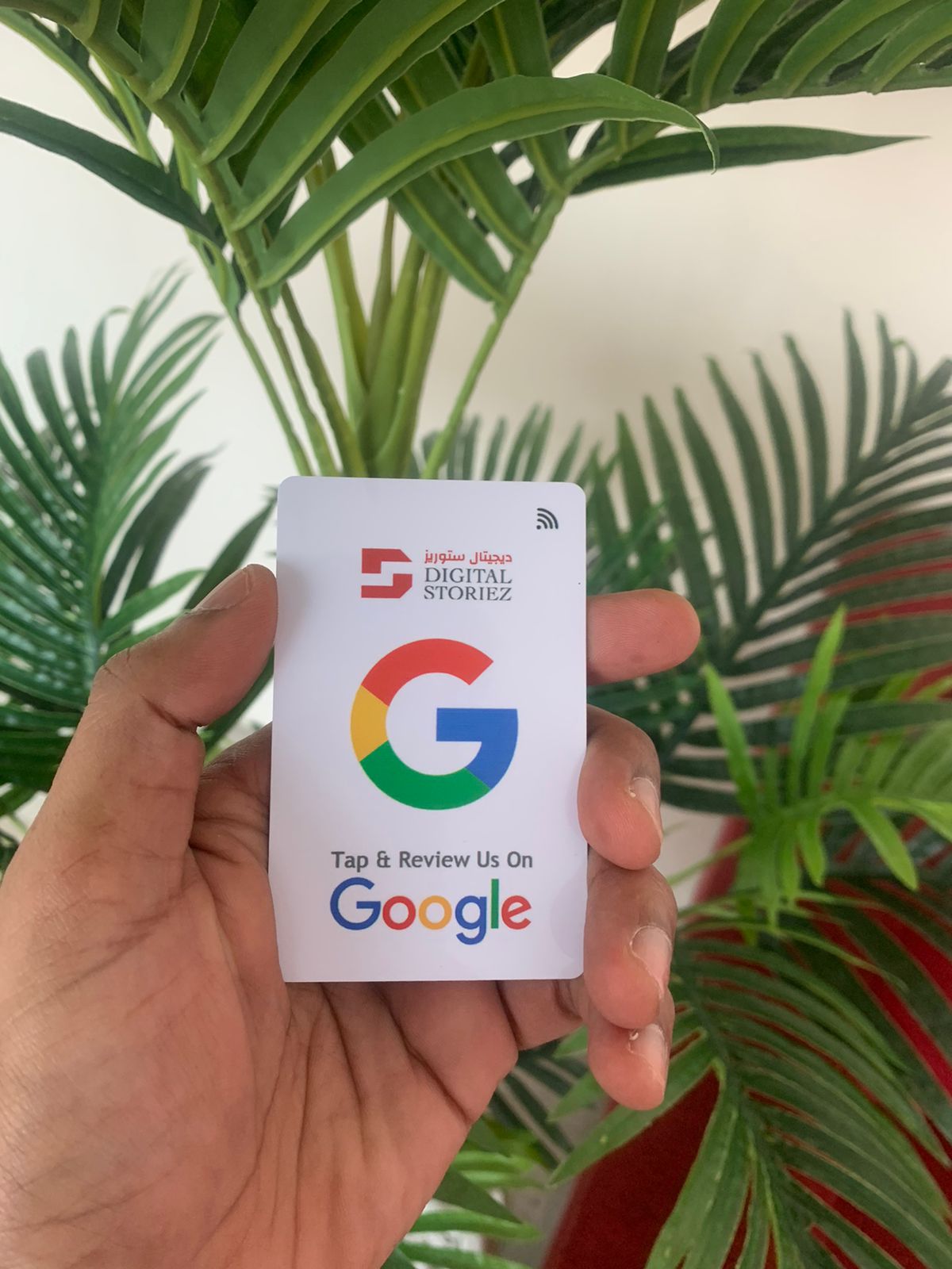 Digital Google  Review Card NFC customizable