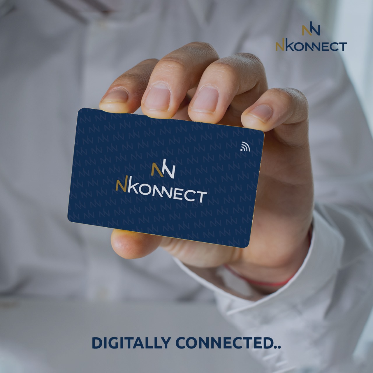 Digital Business Card Editable wiht Username and Password NFC