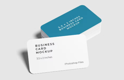Business Card Printing | 400 GSM | Matt Lamination | Round Corner | MEDIUM