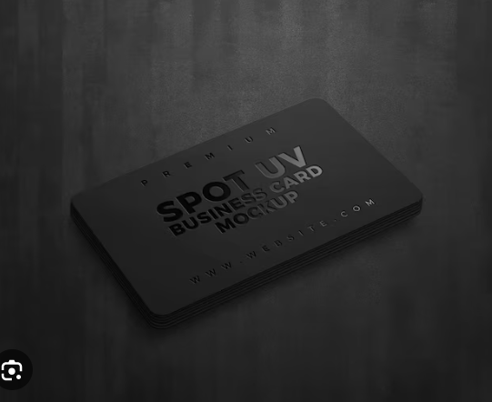 Business Card Printing | 400 GSM | Matt Lamination | Round Corner | Spot UV 2 Side | PREMIUM