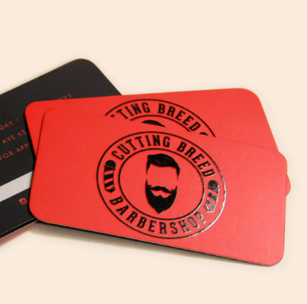Business Card Printing | 400 GSM | Matt Lamination | Round Corner | Spot UV 2 Side | PREMIUM