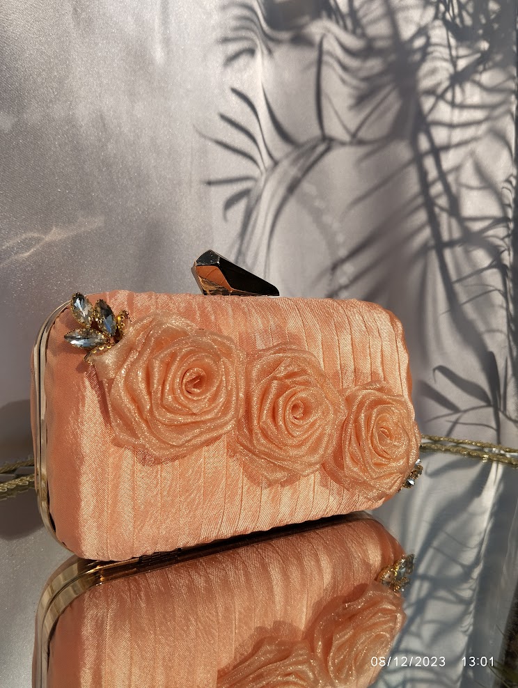Peach floral