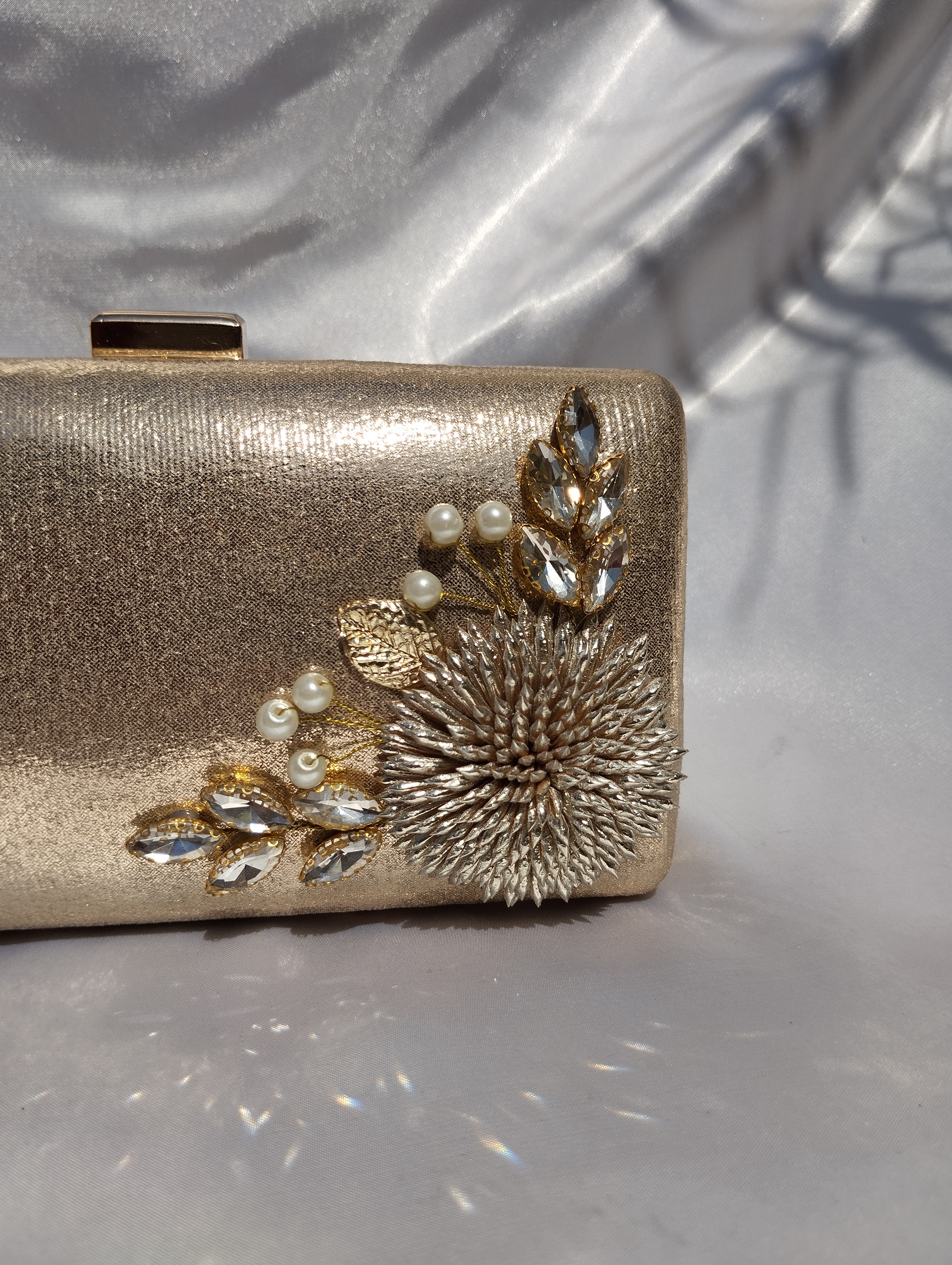 Gold Fancy Floral 
