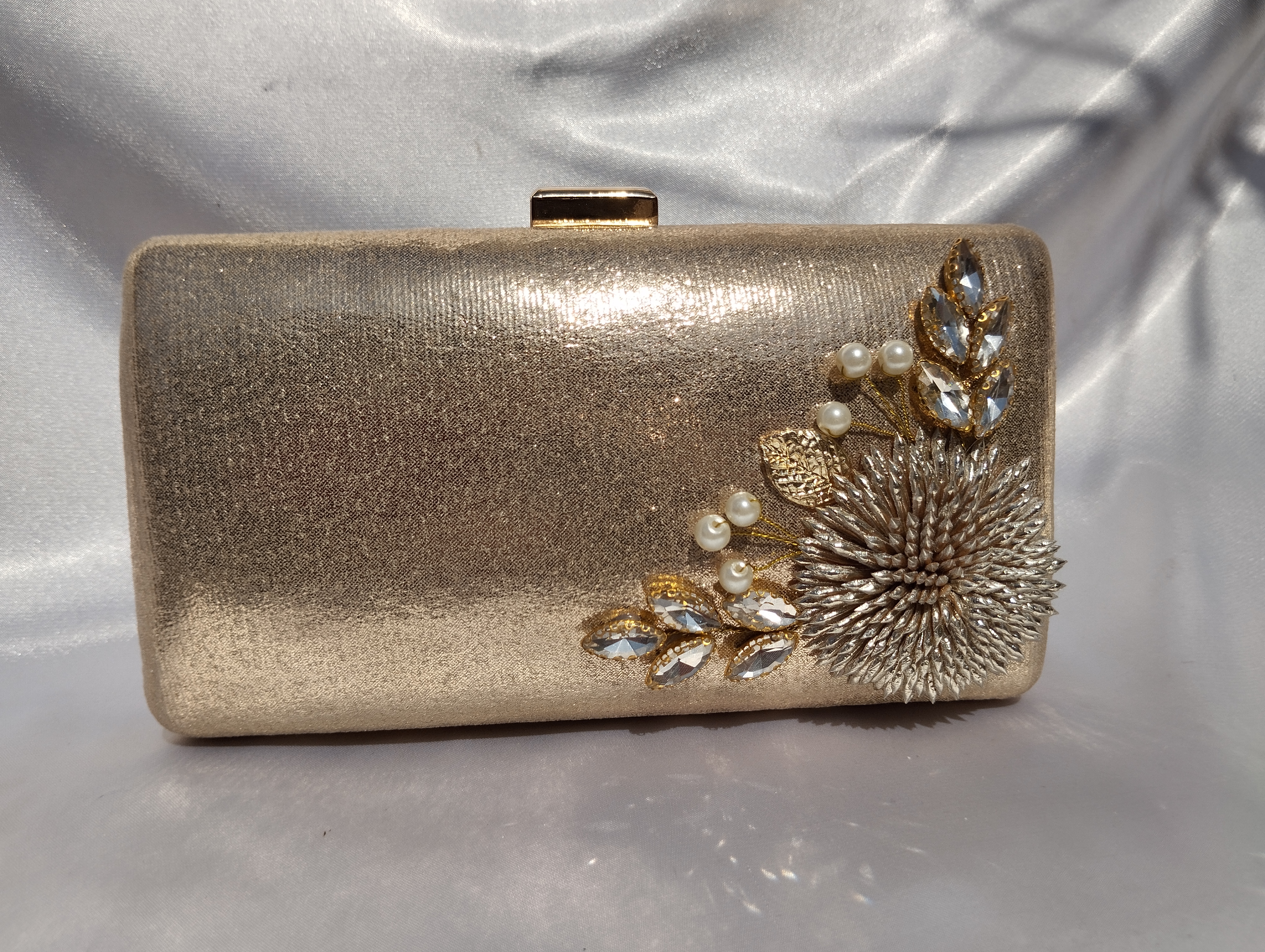 Gold Fancy Floral 