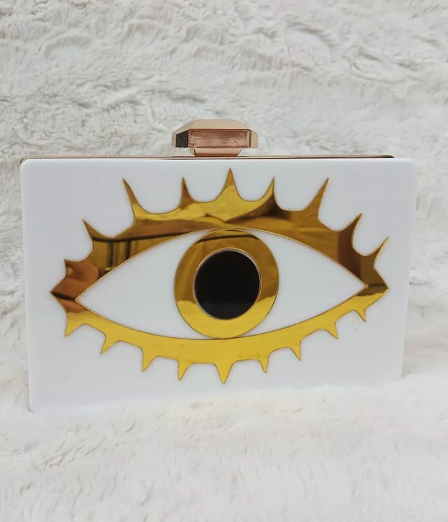 Acrylic Eye Clutch