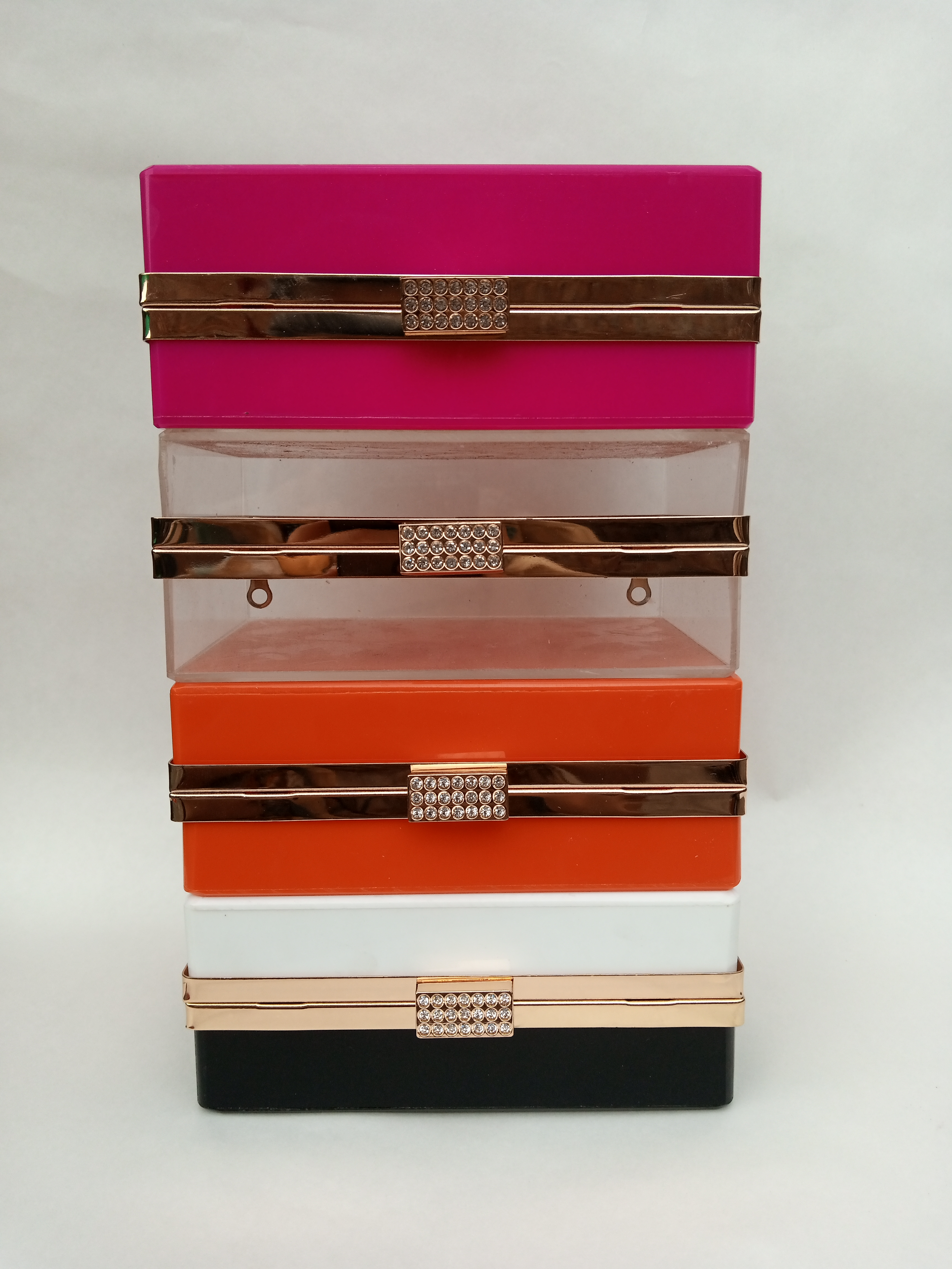 Customized Acrylic clutch 