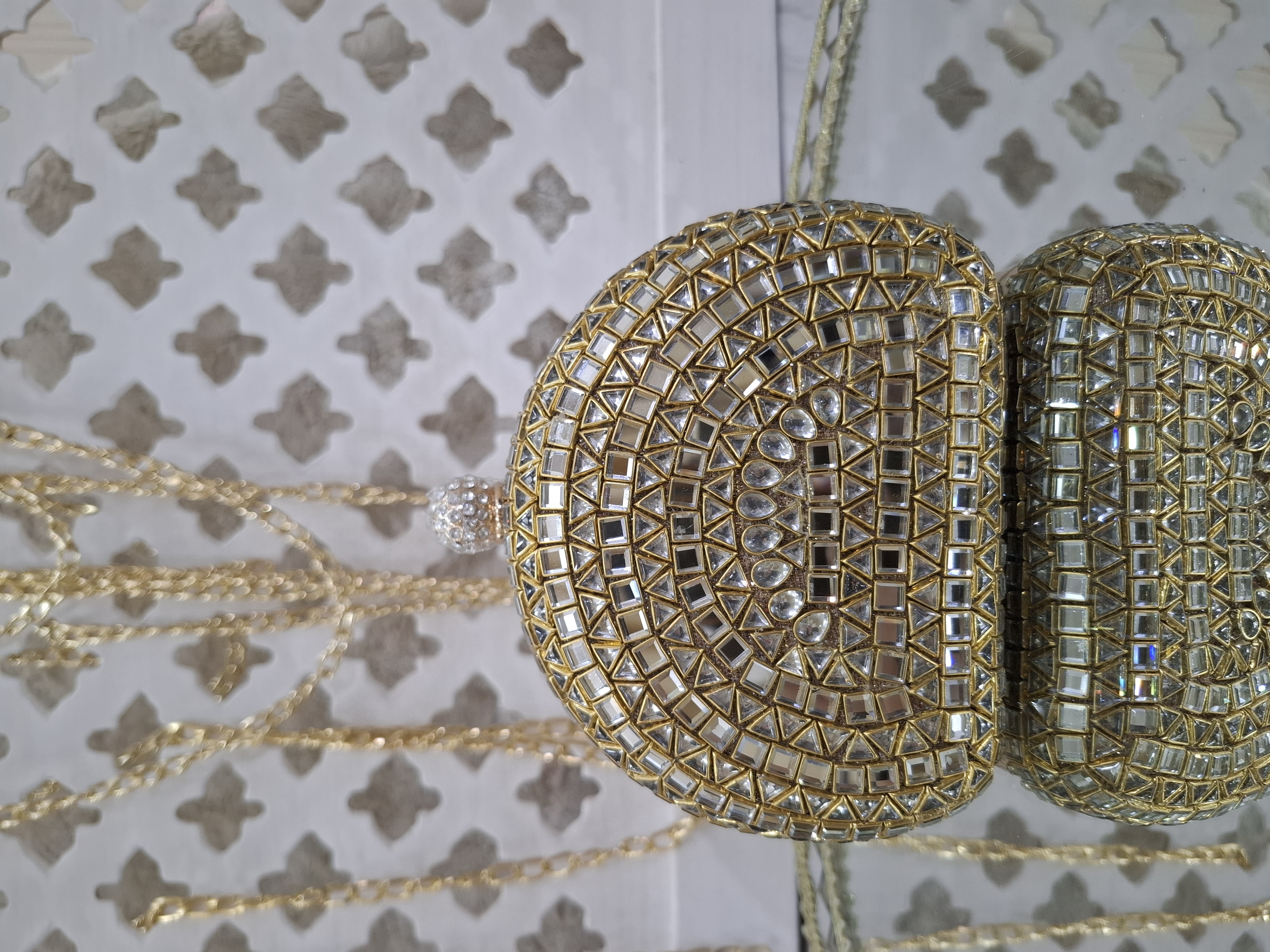 Kundan party Clutch 