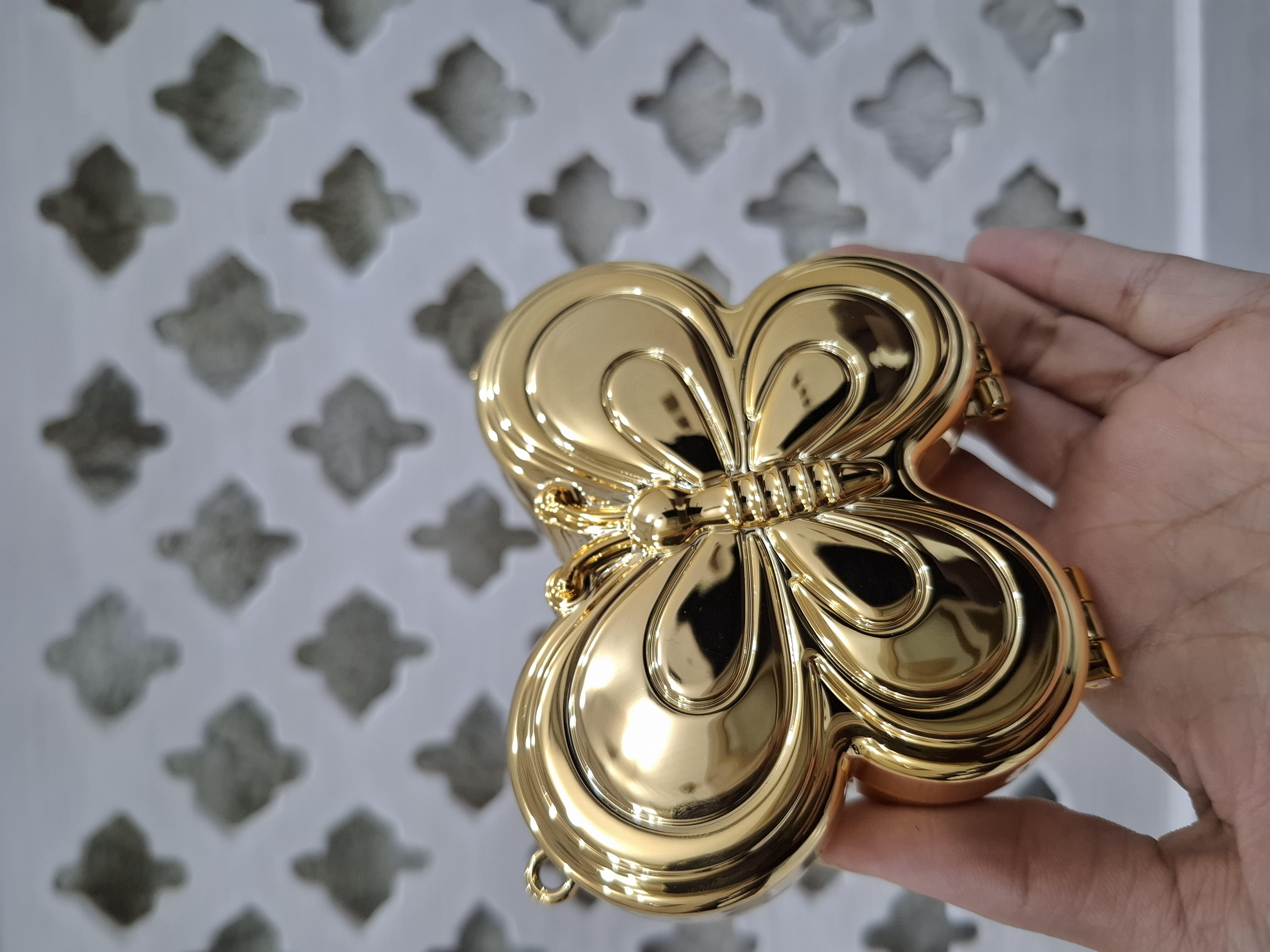 Mini Acrylic Butterfly Clutch