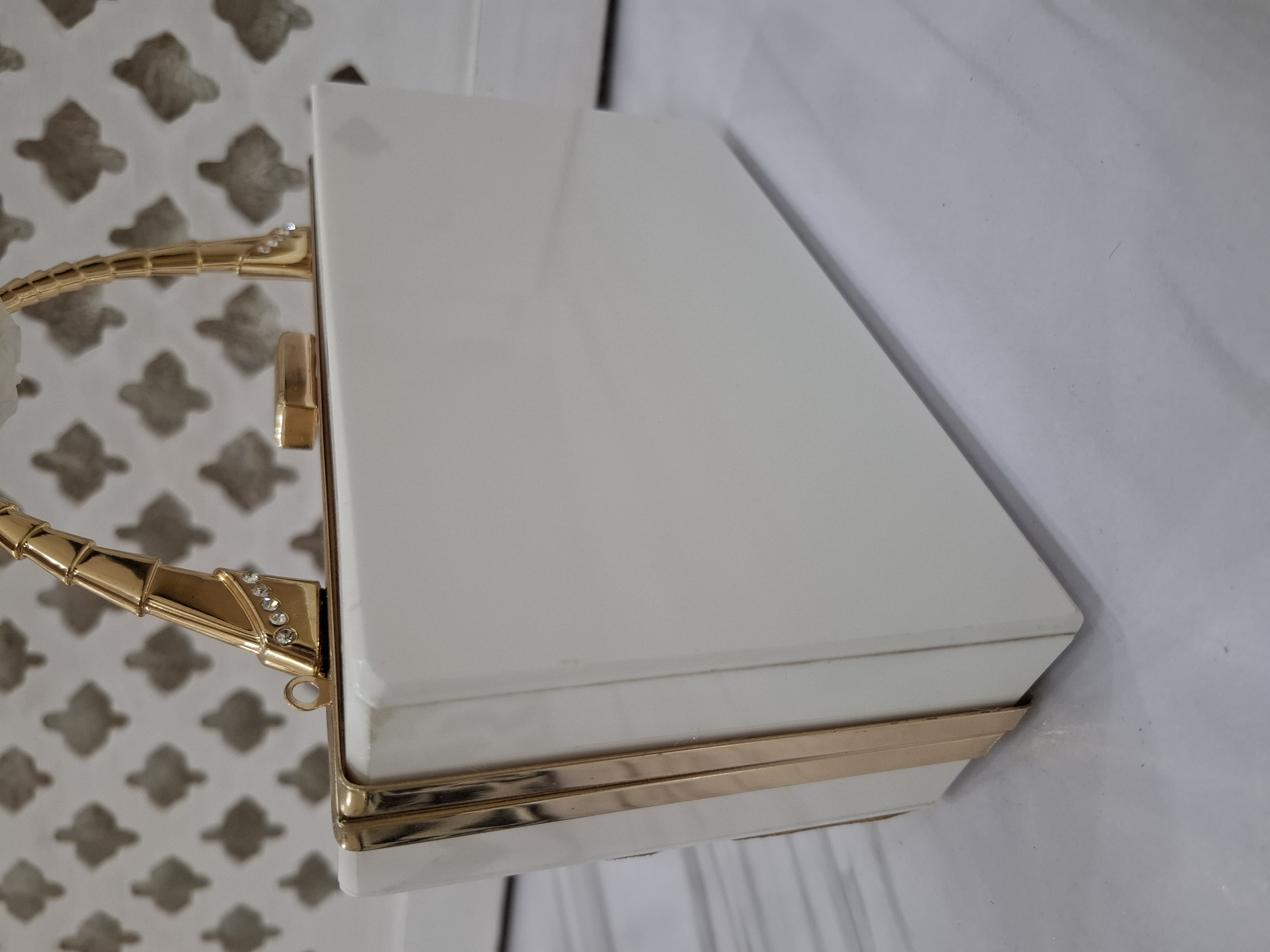 Personalized acrylic Clutch
